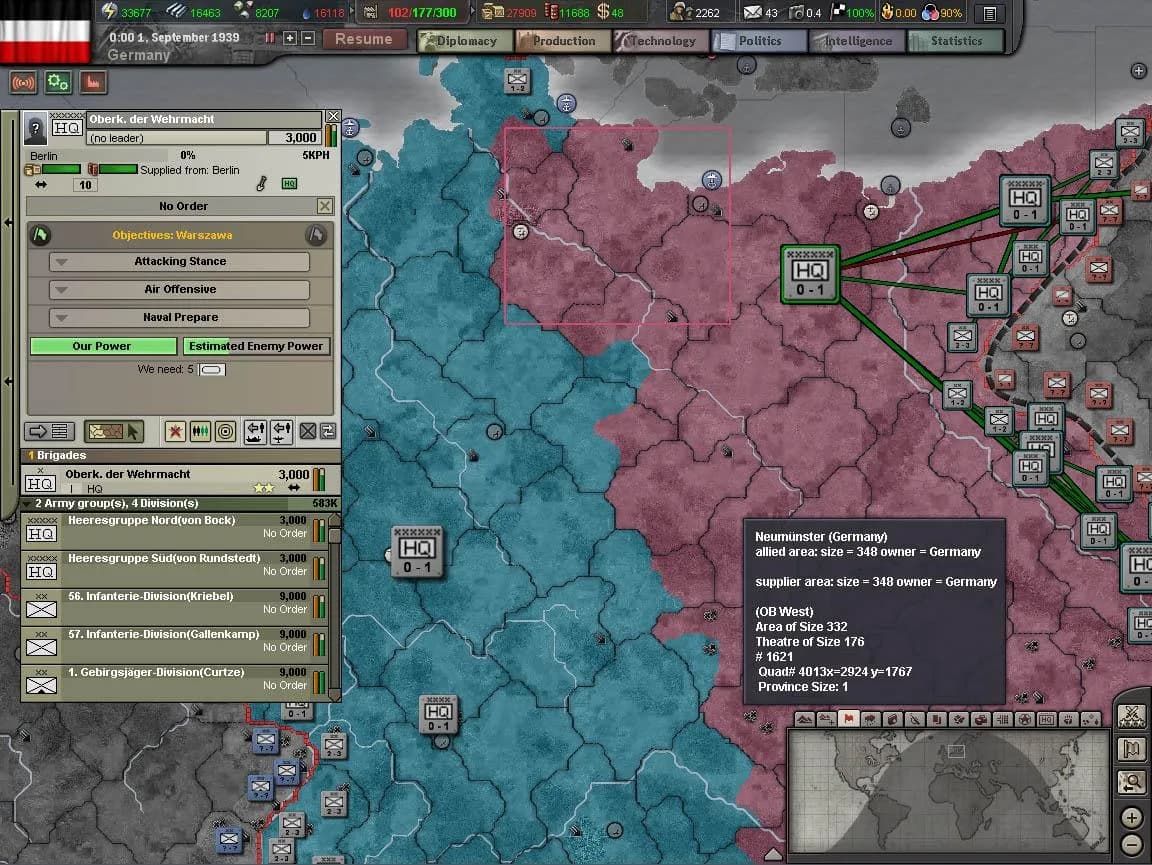 Hearts of Iron III: Semper Fi görsel 3