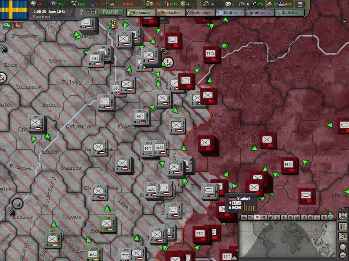 Hearts of Iron III: Semper Fi görsel 5