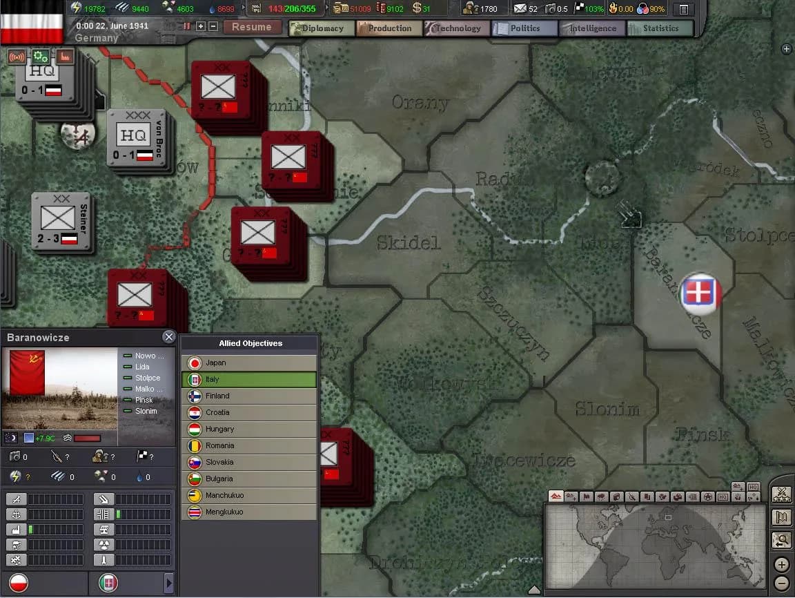 Hearts of Iron III: Semper Fi görsel 7