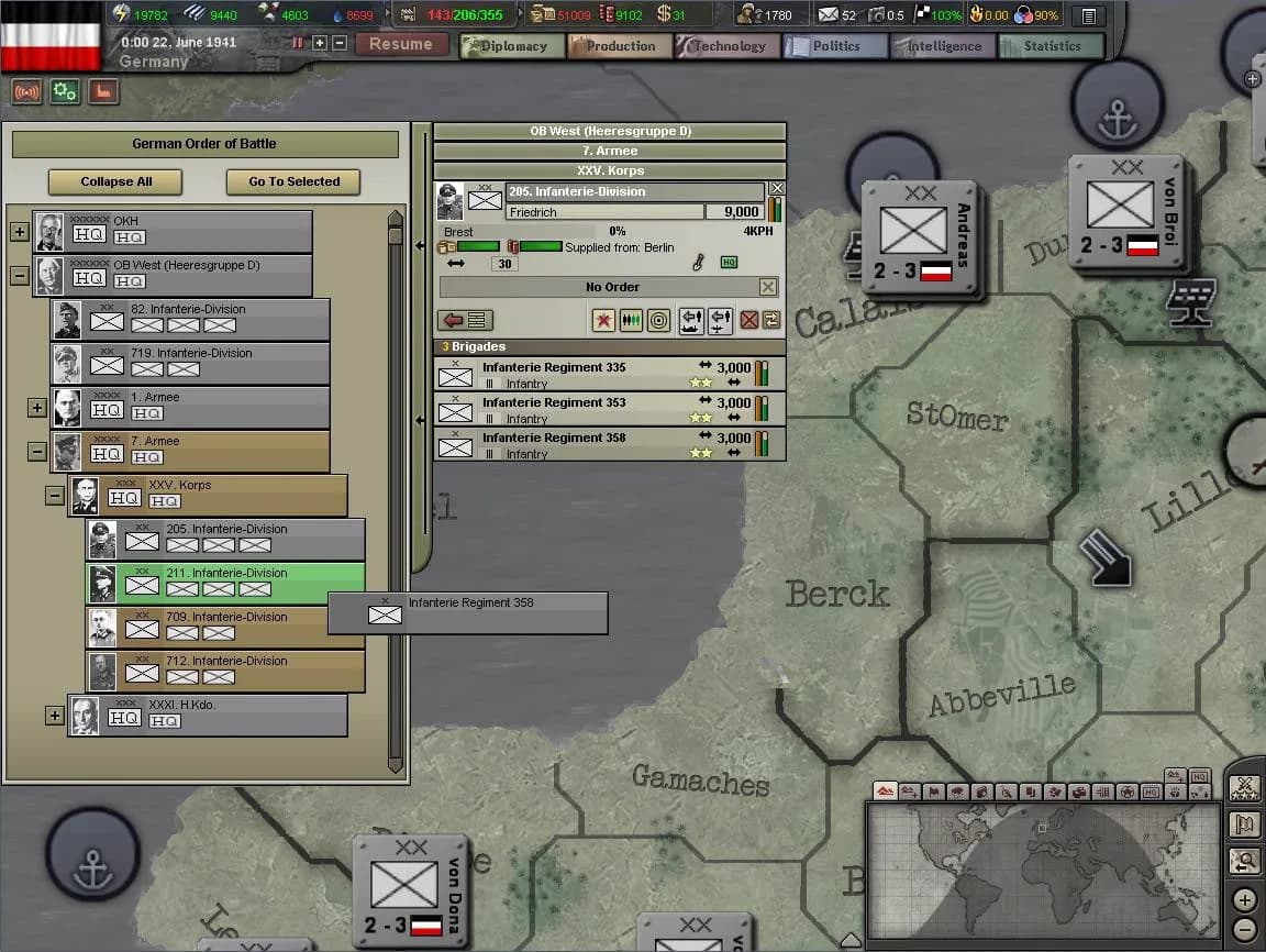 Hearts of Iron III: Semper Fi görsel 8