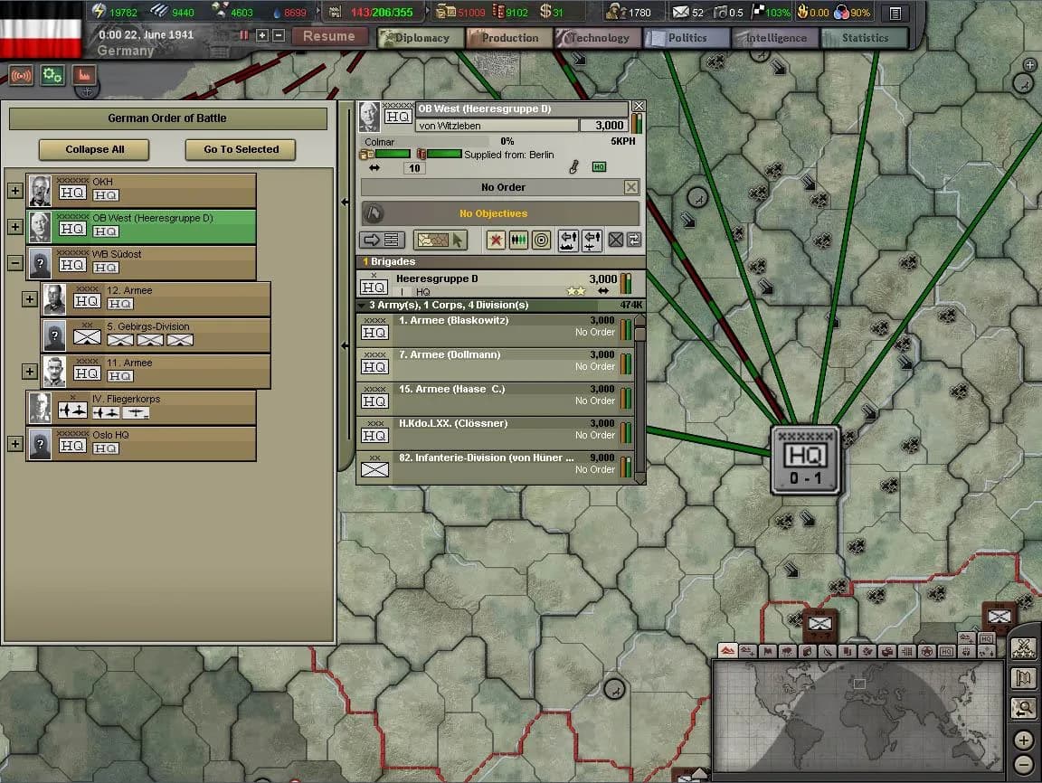 Hearts of Iron III: Semper Fi görsel 9