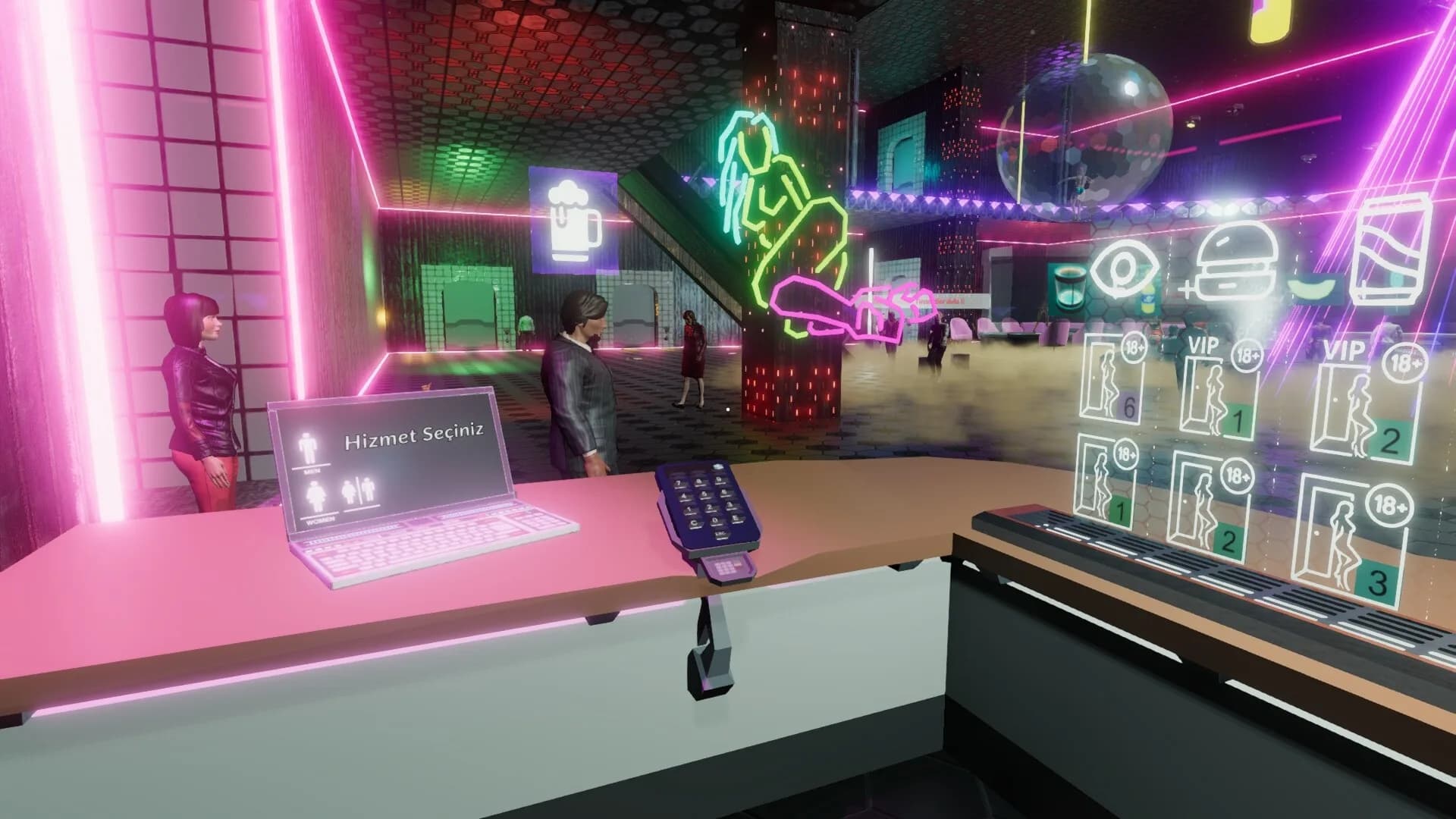 Neon Vice Club Simulator görsel 3
