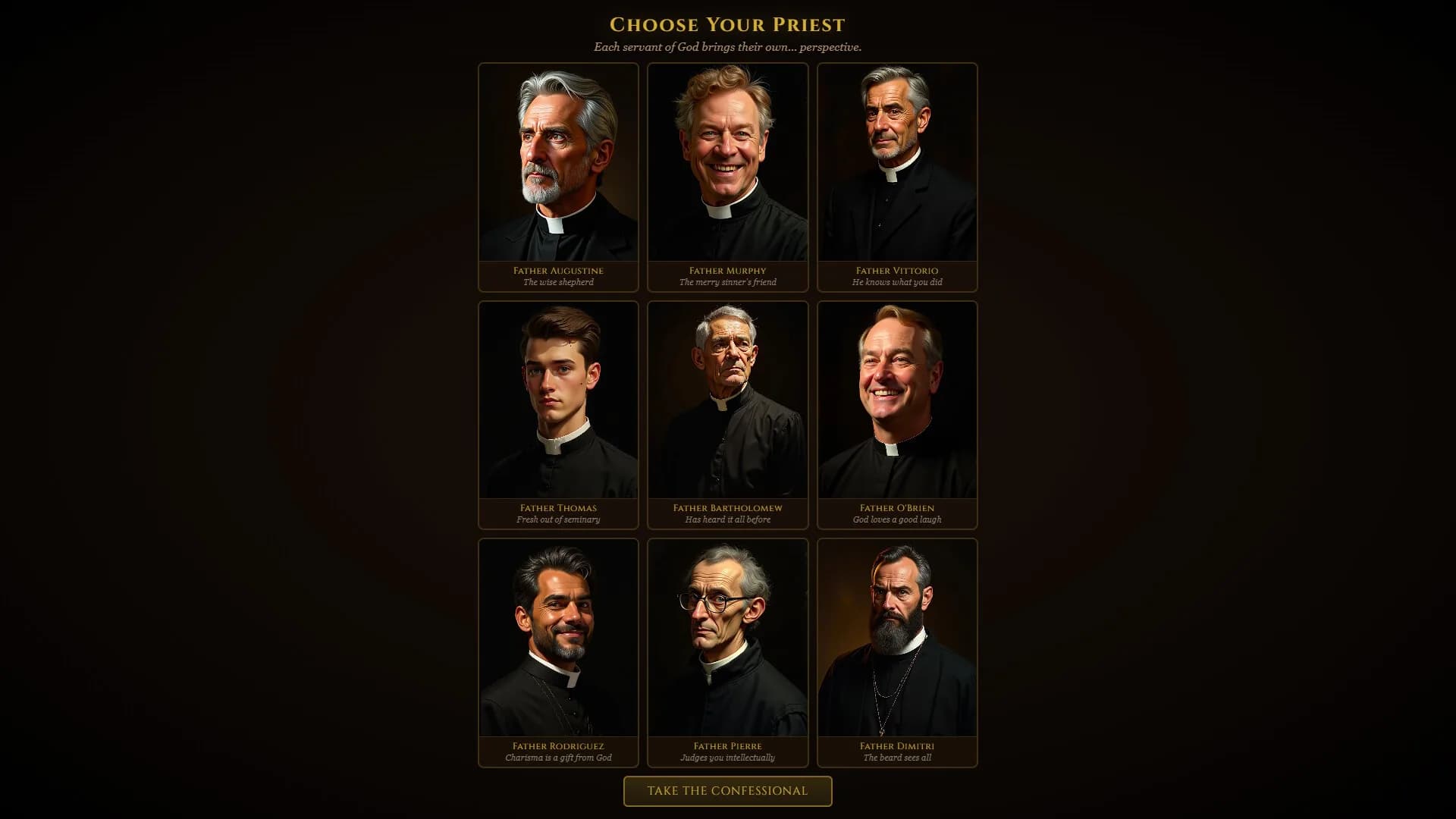 Confessional Simulator görsel 3