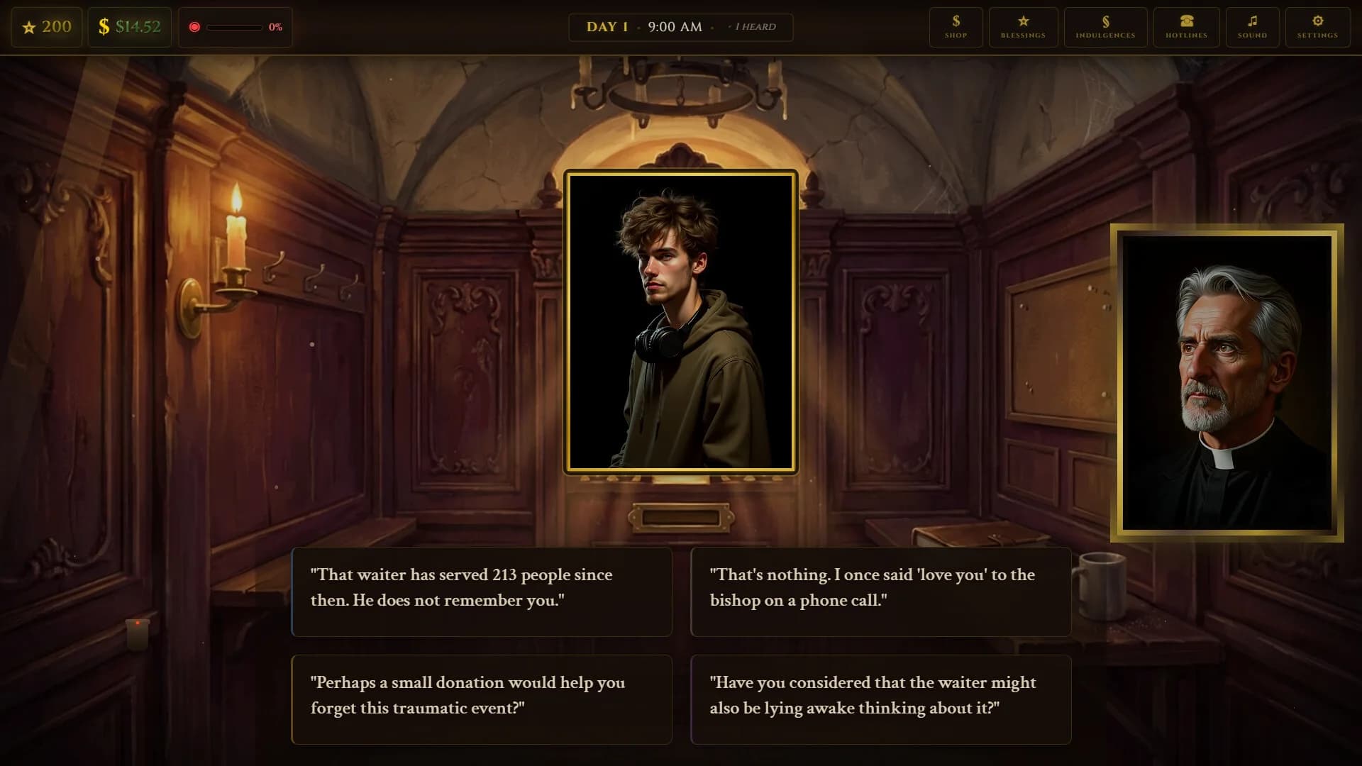 Confessional Simulator görsel 8