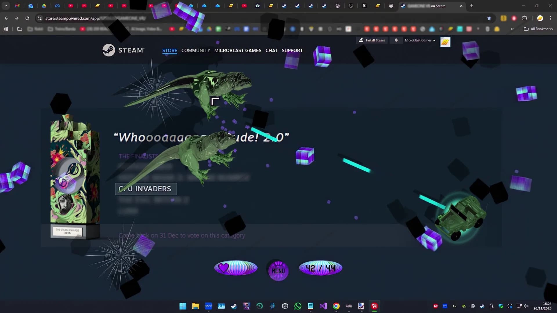 CPU Invaders - Movie Attack görsel 5