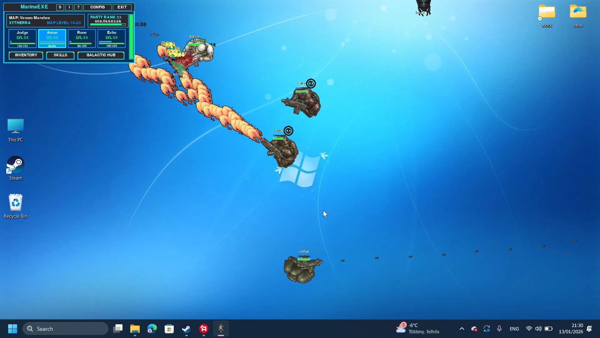 MARINE.EXE - Desktop RPG görsel 4