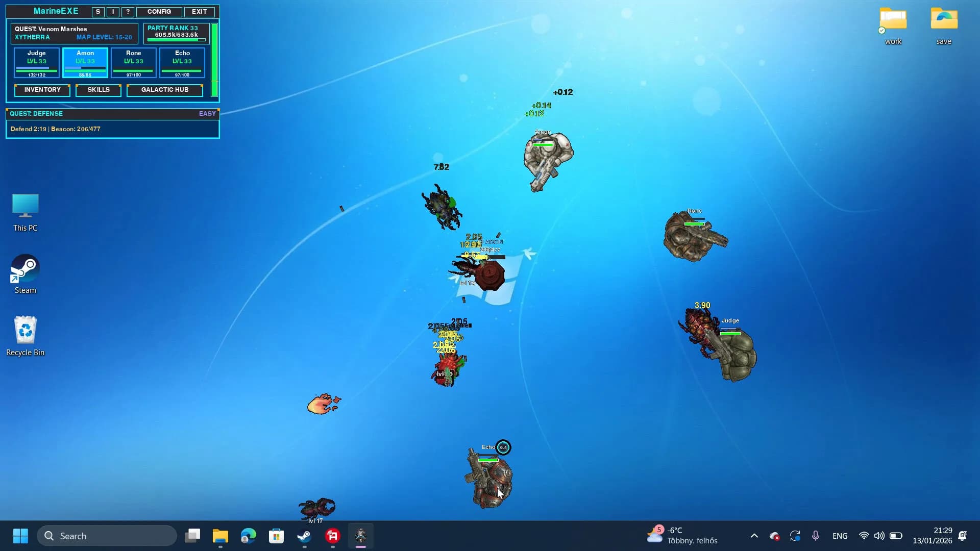MARINE.EXE - Desktop RPG görsel 6