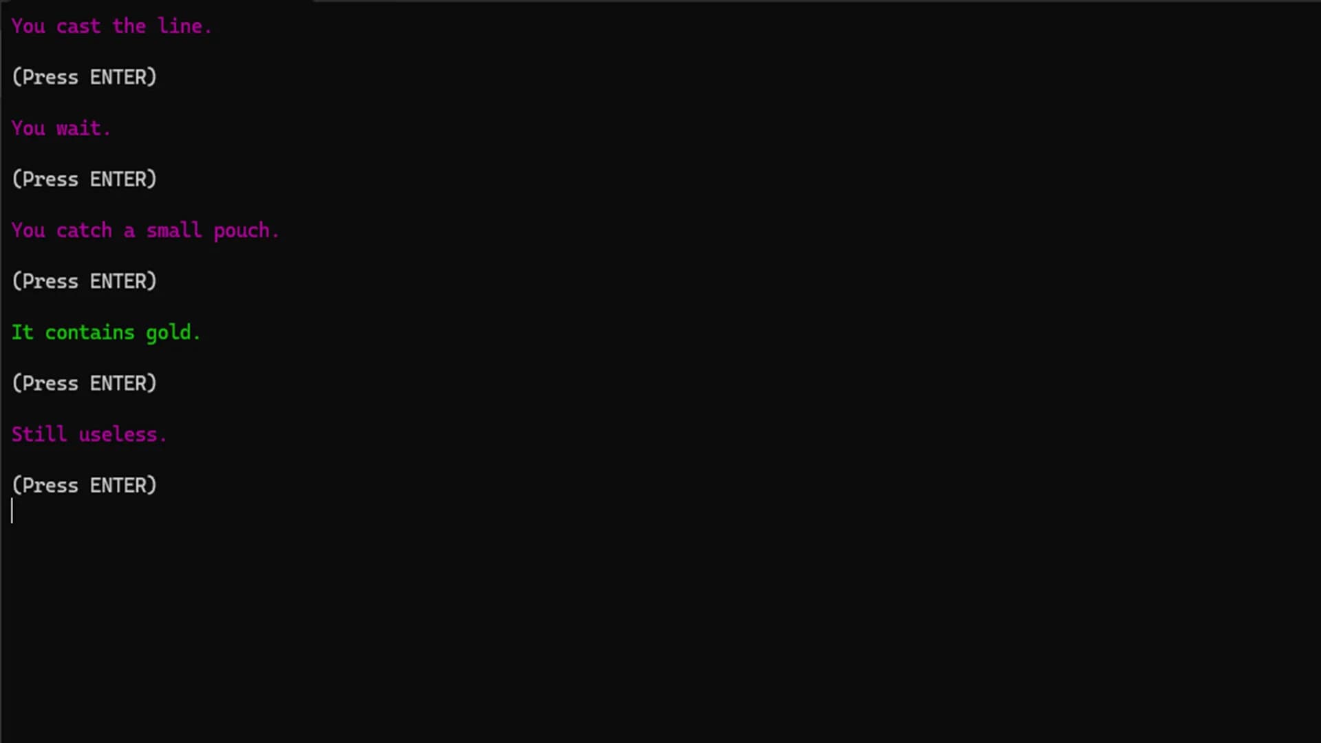 Nick's Text Adventure görsel 4