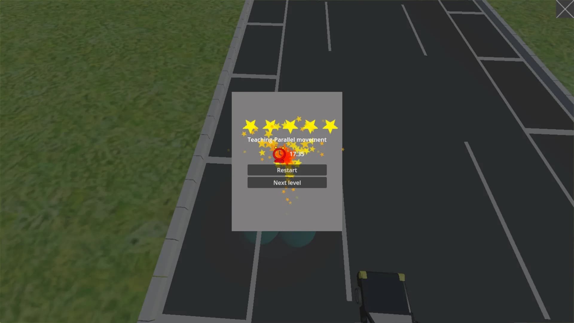 倒车入库模拟器 görsel 5