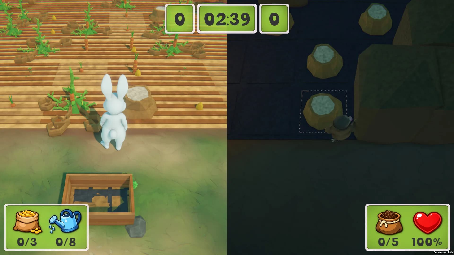 Rabbit vs Mole görsel 2
