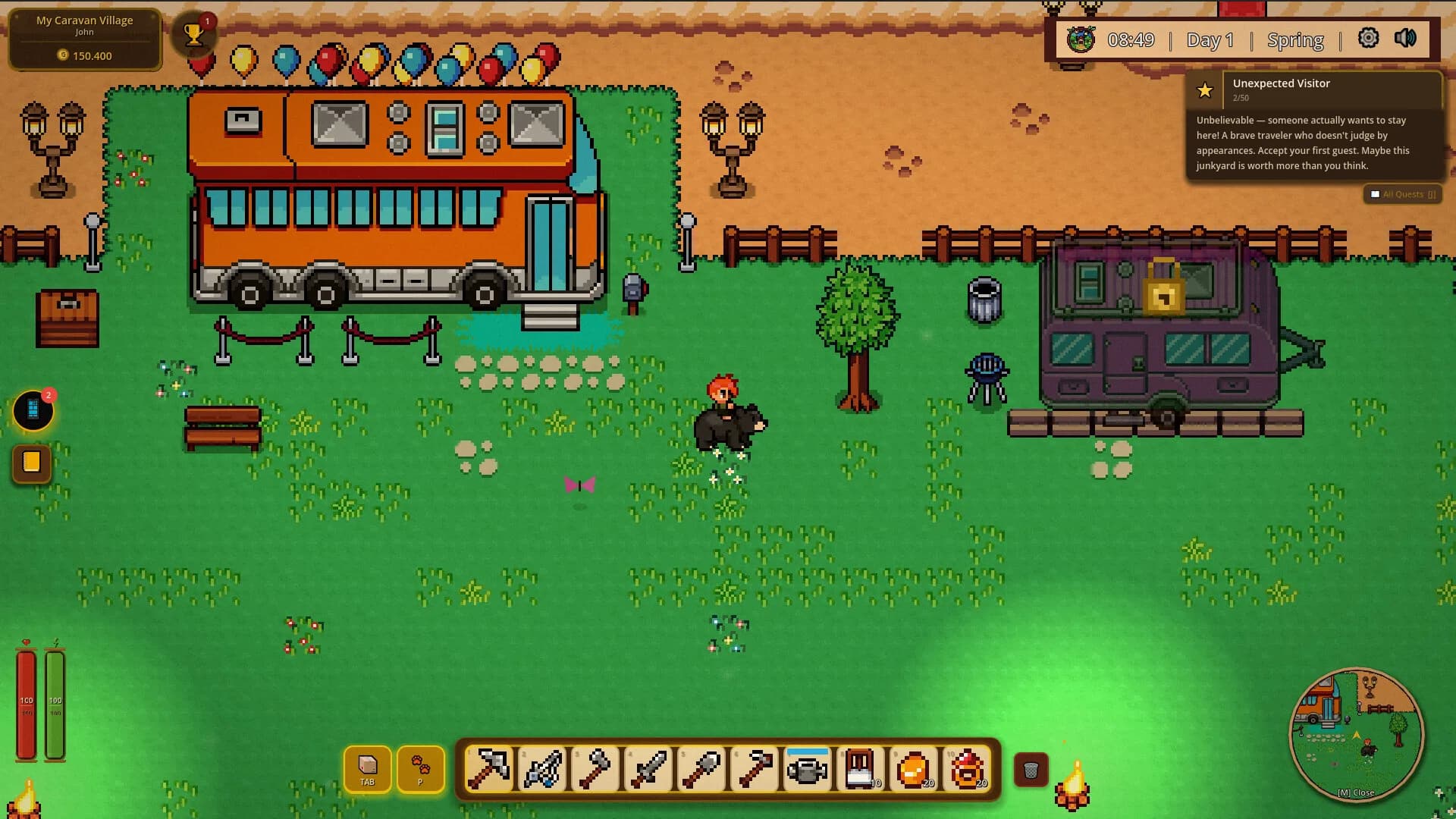 Caravan Village: Farming Life görsel 12
