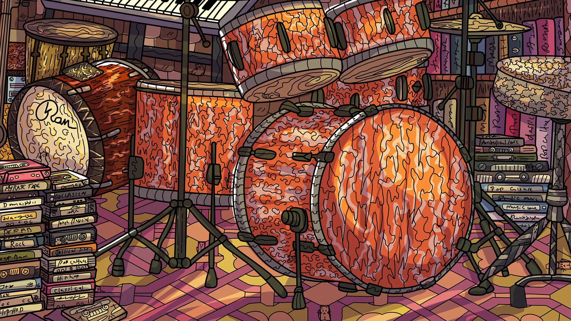 100 Music Cats görsel 6