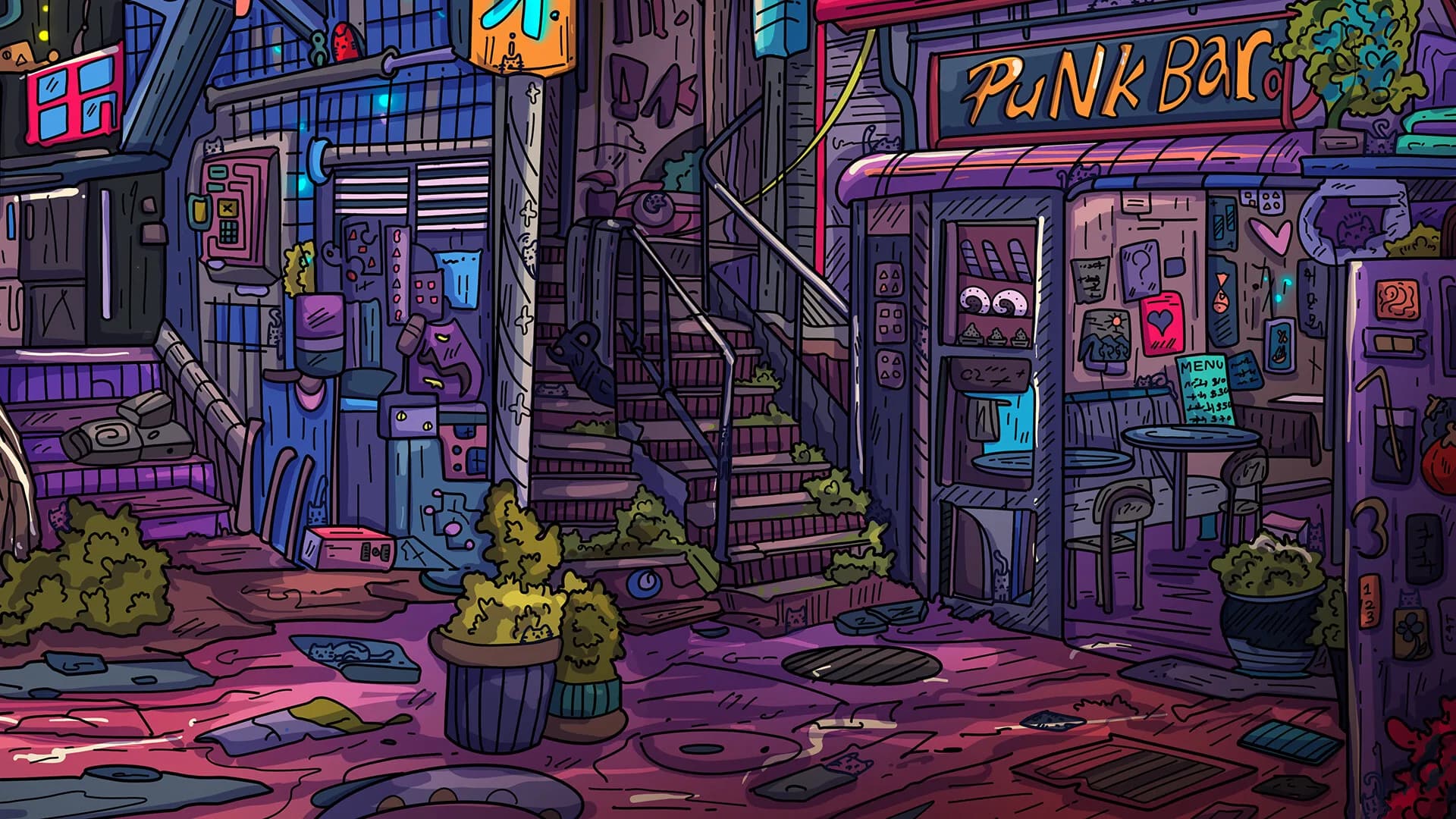 100 Neon Cats görsel 4