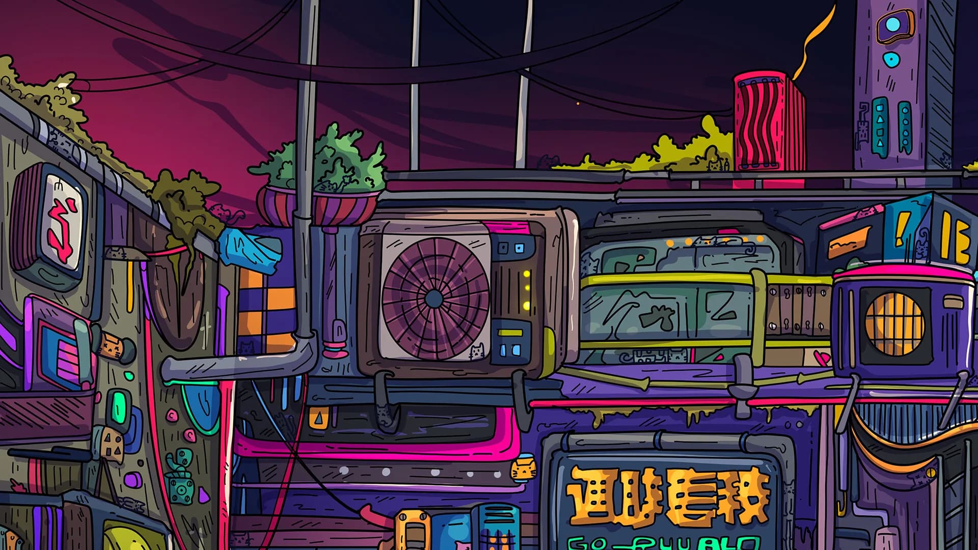 100 Neon Cats görsel 5