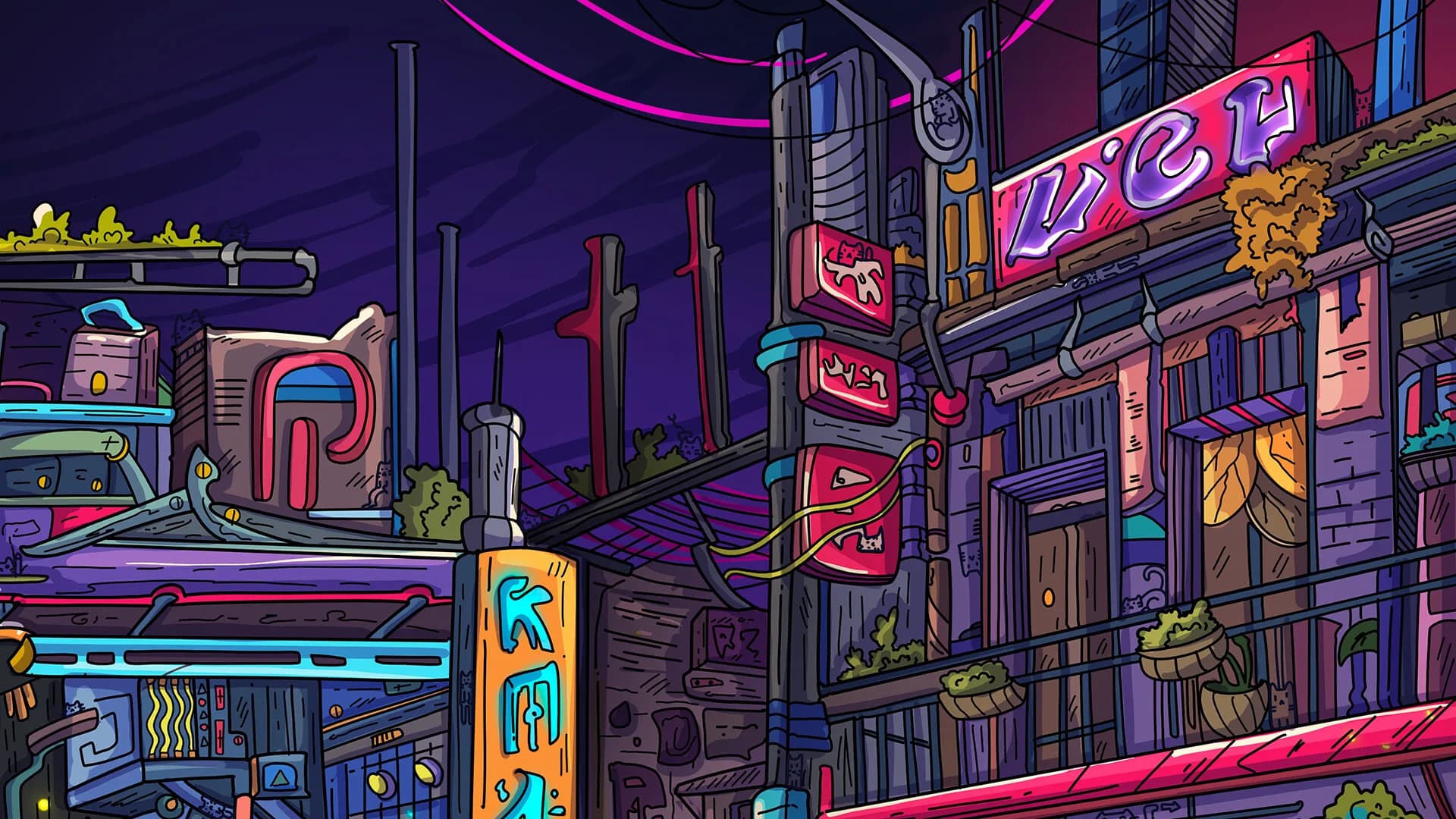 100 Neon Cats görsel 6