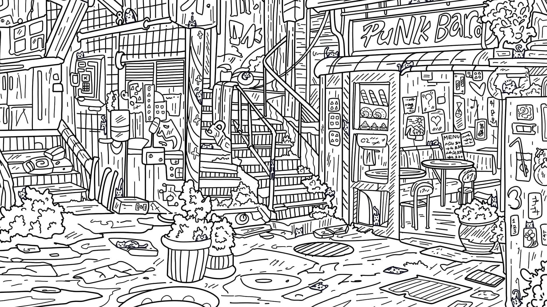 100 Neon Cats görsel 10