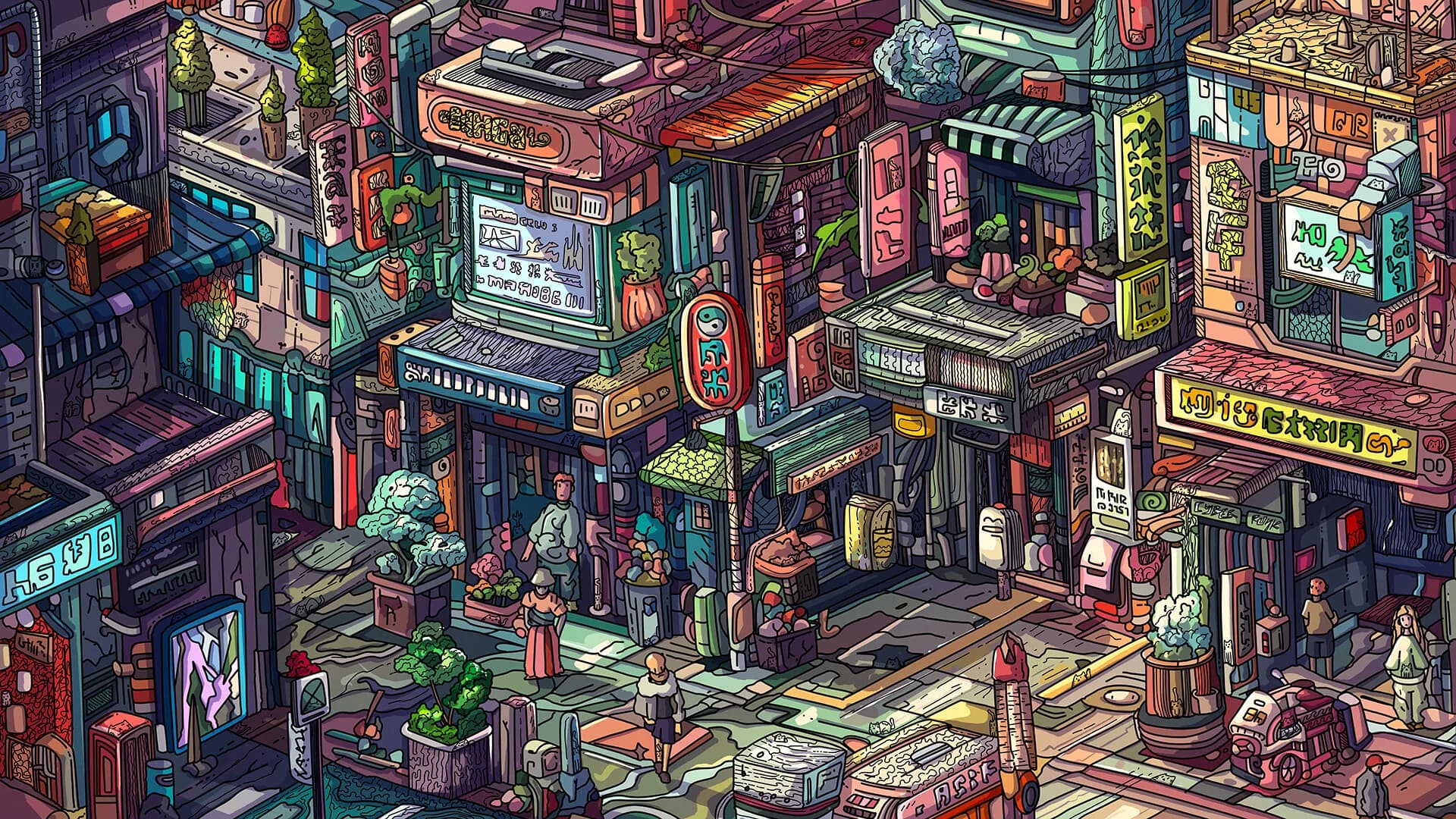 100 Cyberpunk Cats görsel 2
