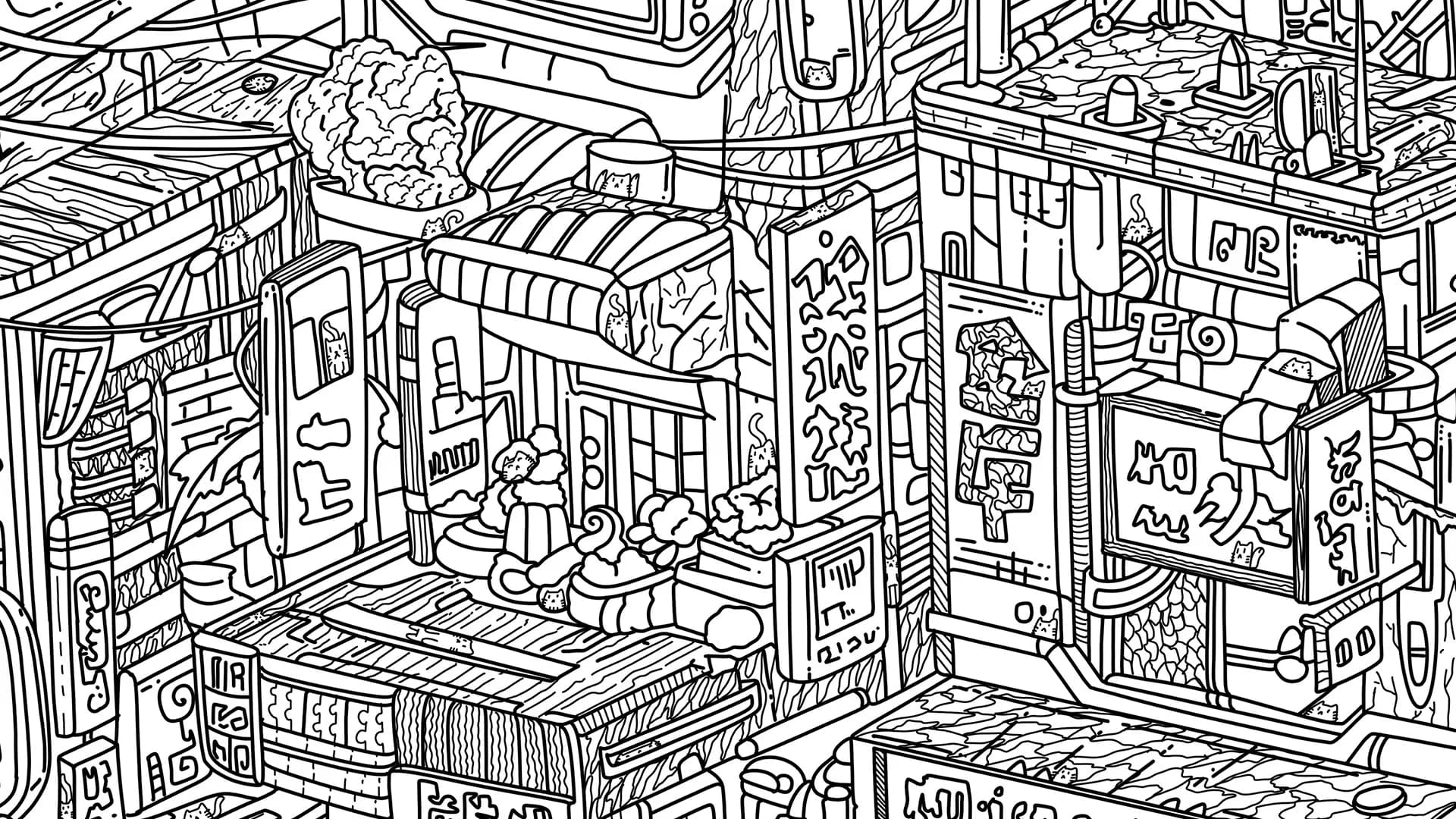 100 Cyberpunk Cats görsel 11
