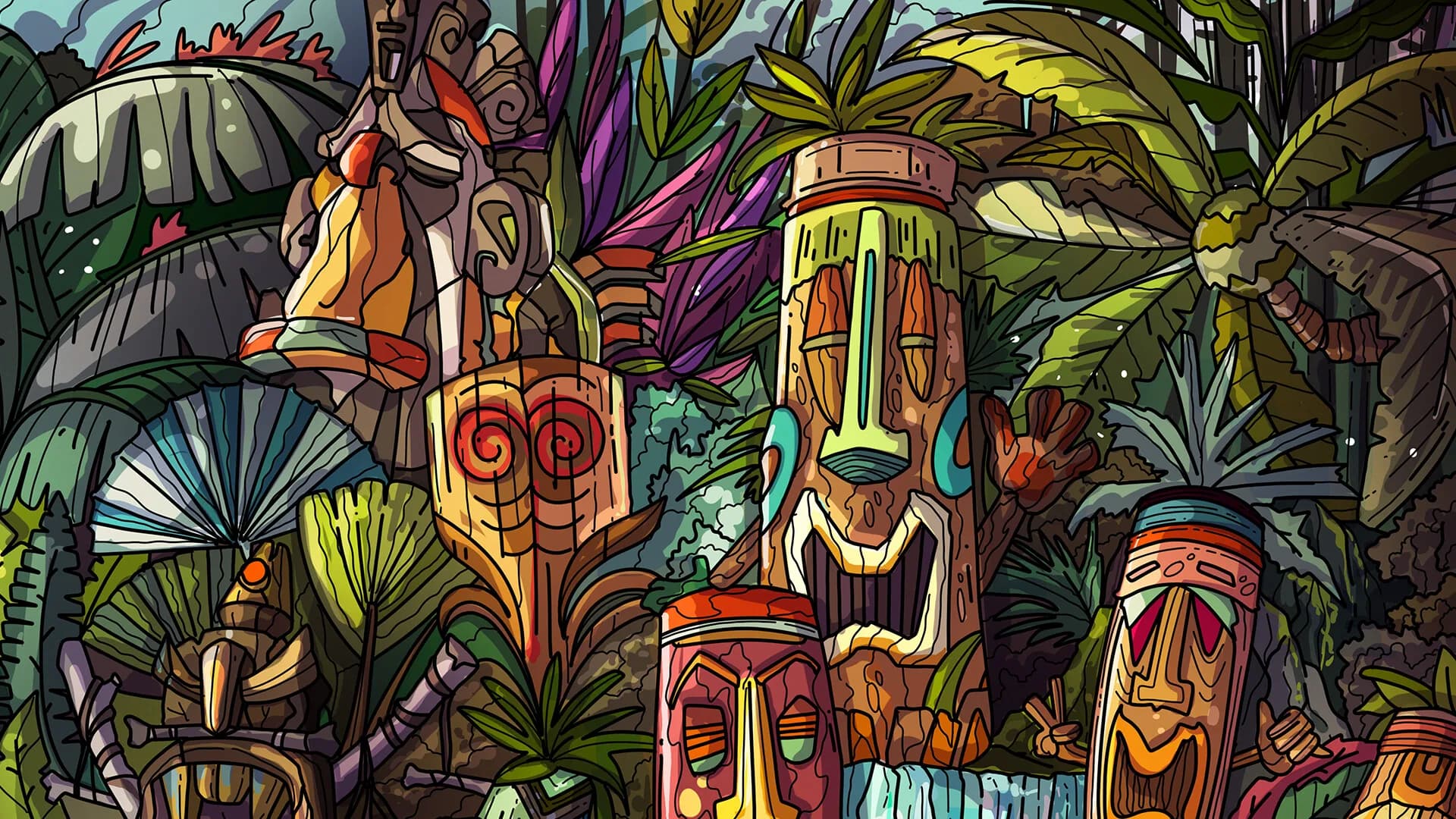 100 Tiki Cats görsel 5