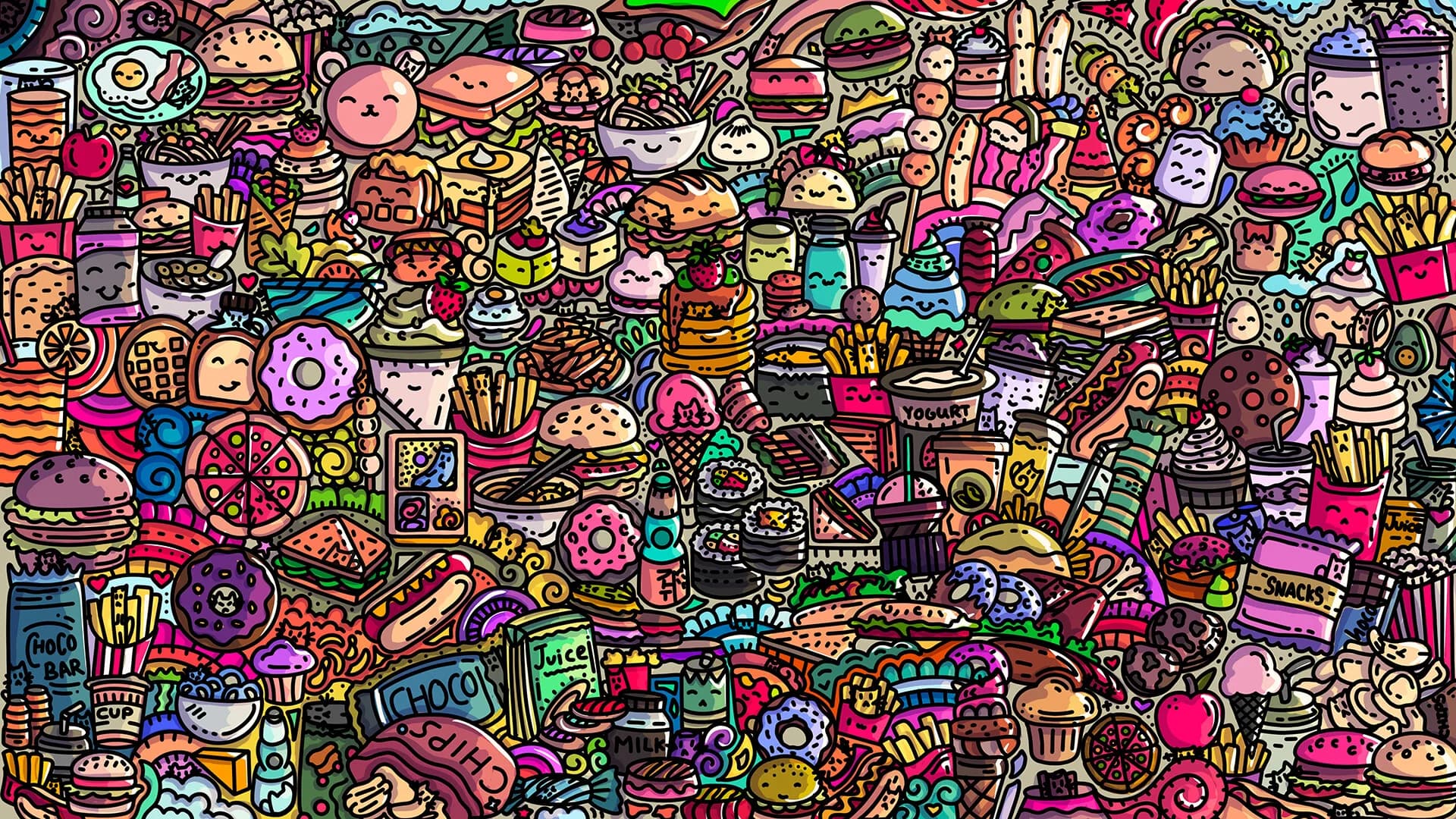 100 Snack Cats görsel 2
