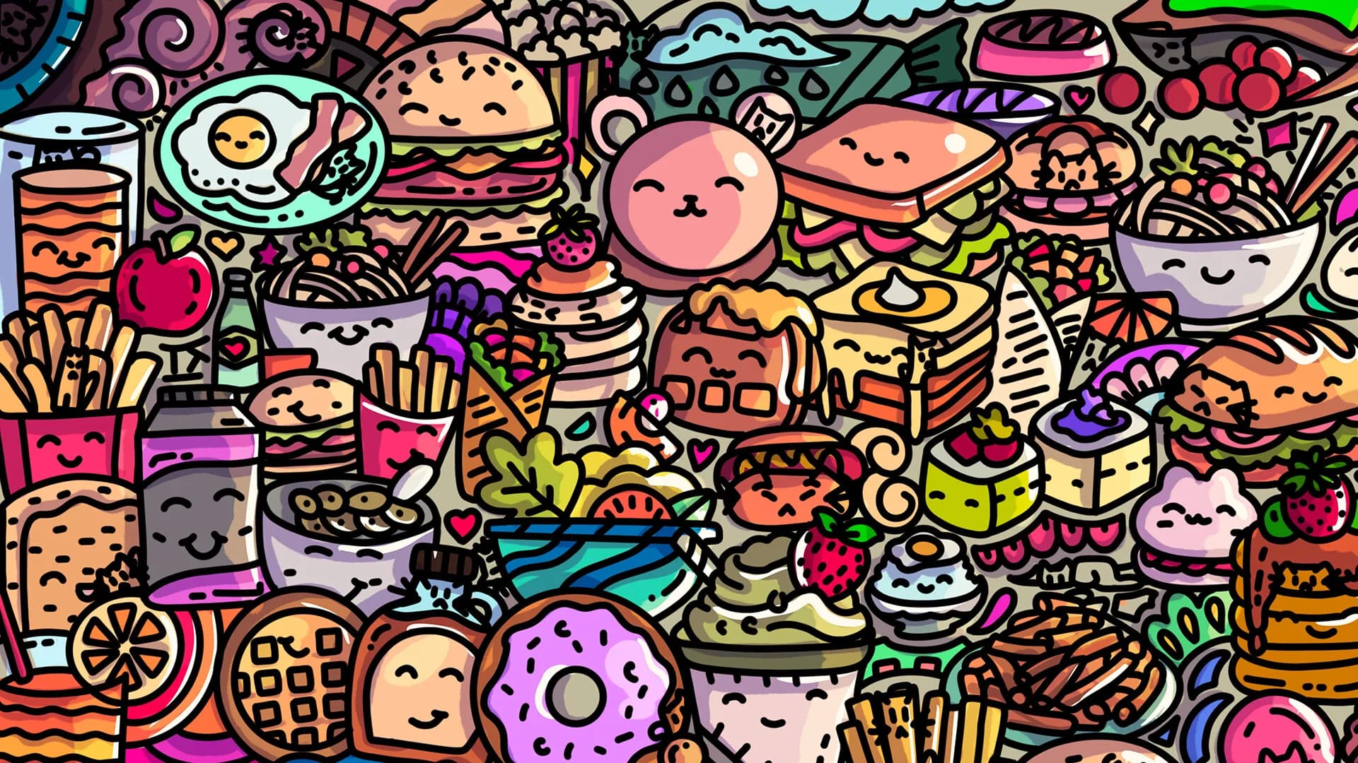 100 Snack Cats görsel 3