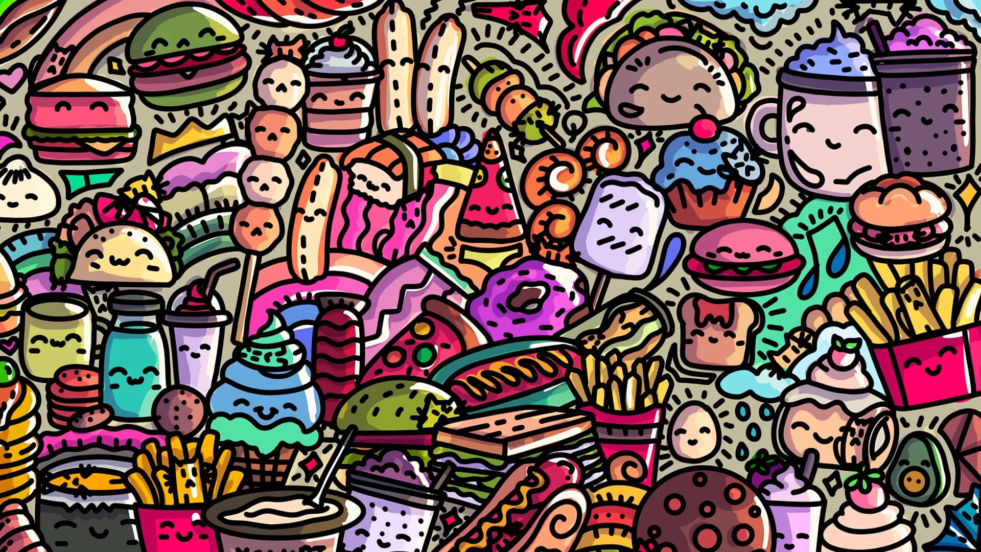 100 Snack Cats görsel 4