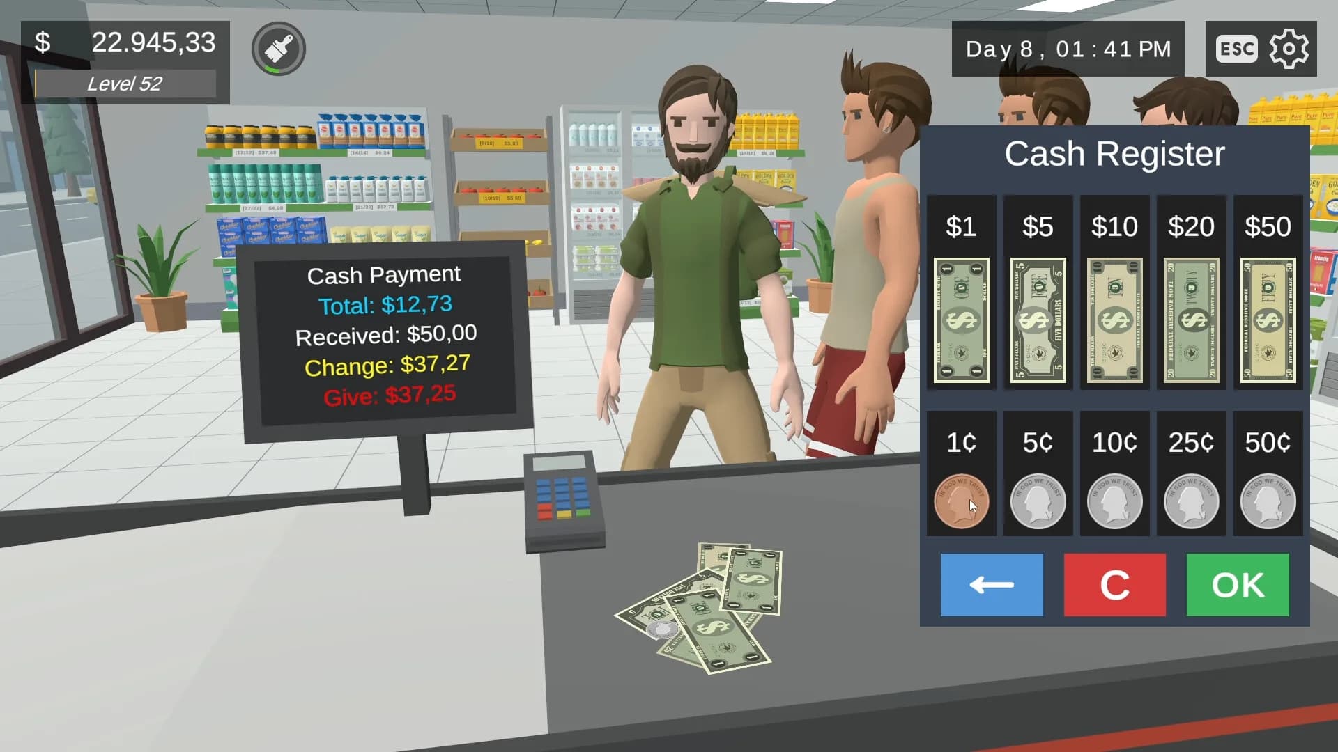Supermarket Life Simulator görsel 3