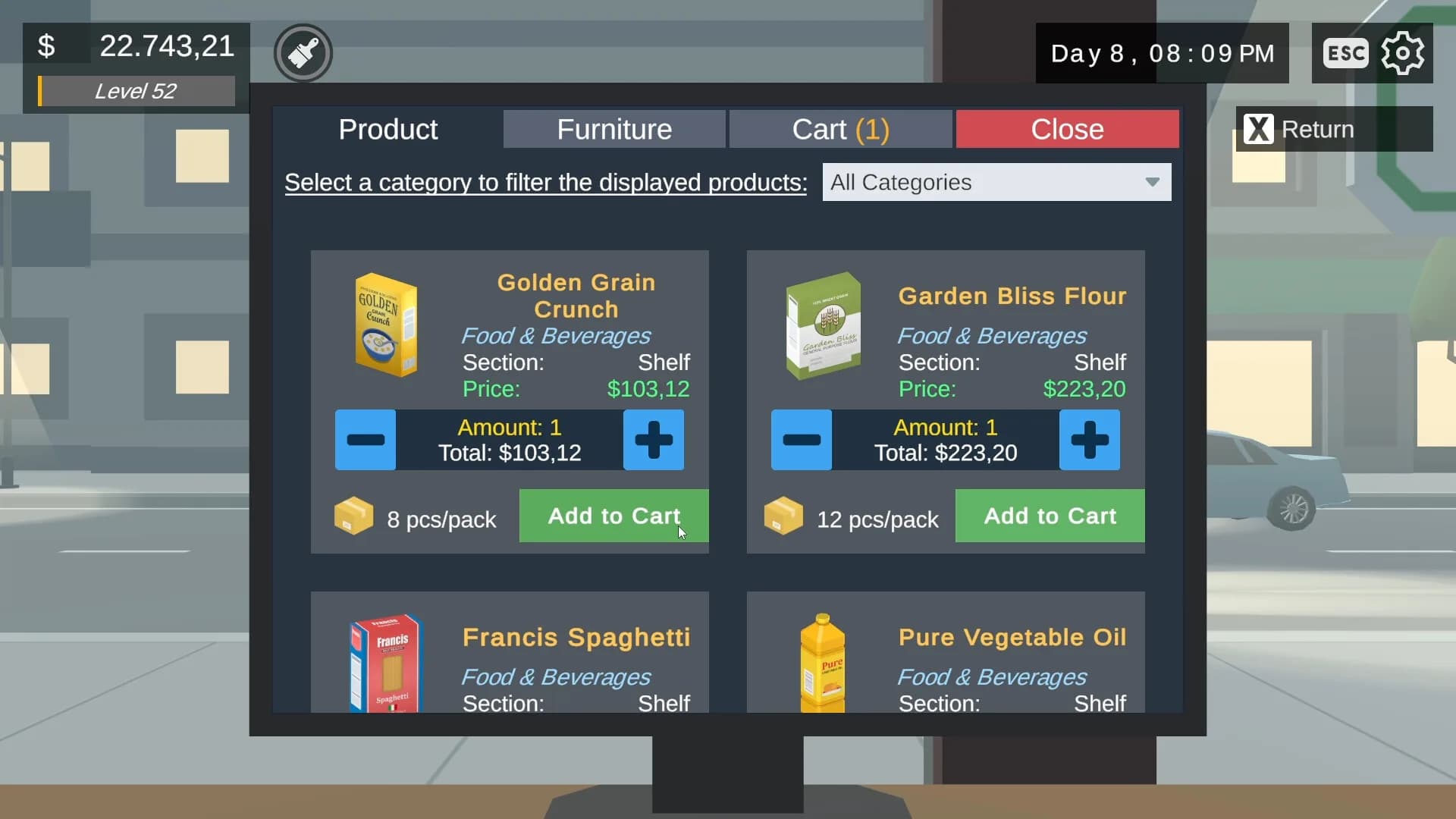 Supermarket Life Simulator görsel 6