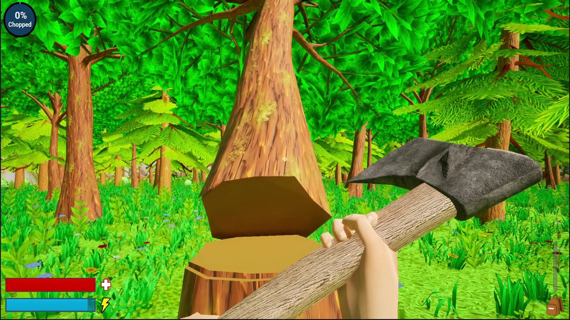 Chopping Together🌲 görsel 4