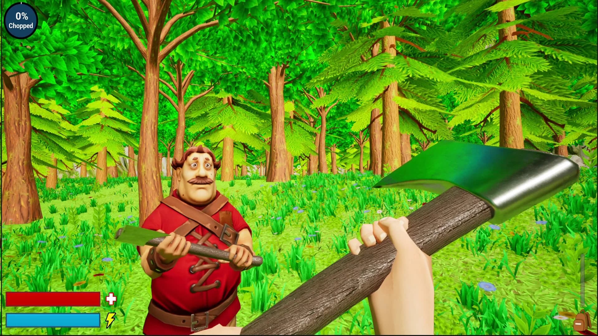 Chopping Together🌲 görsel 7