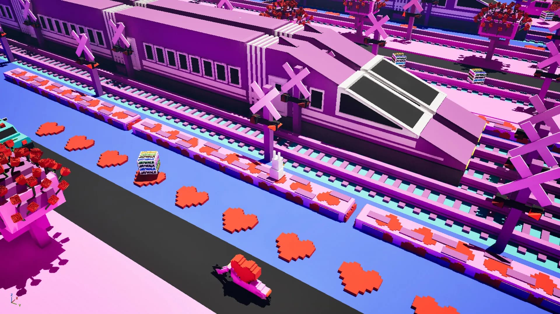 JAYWALK: An Endless Arcade Hopper Game görsel 4