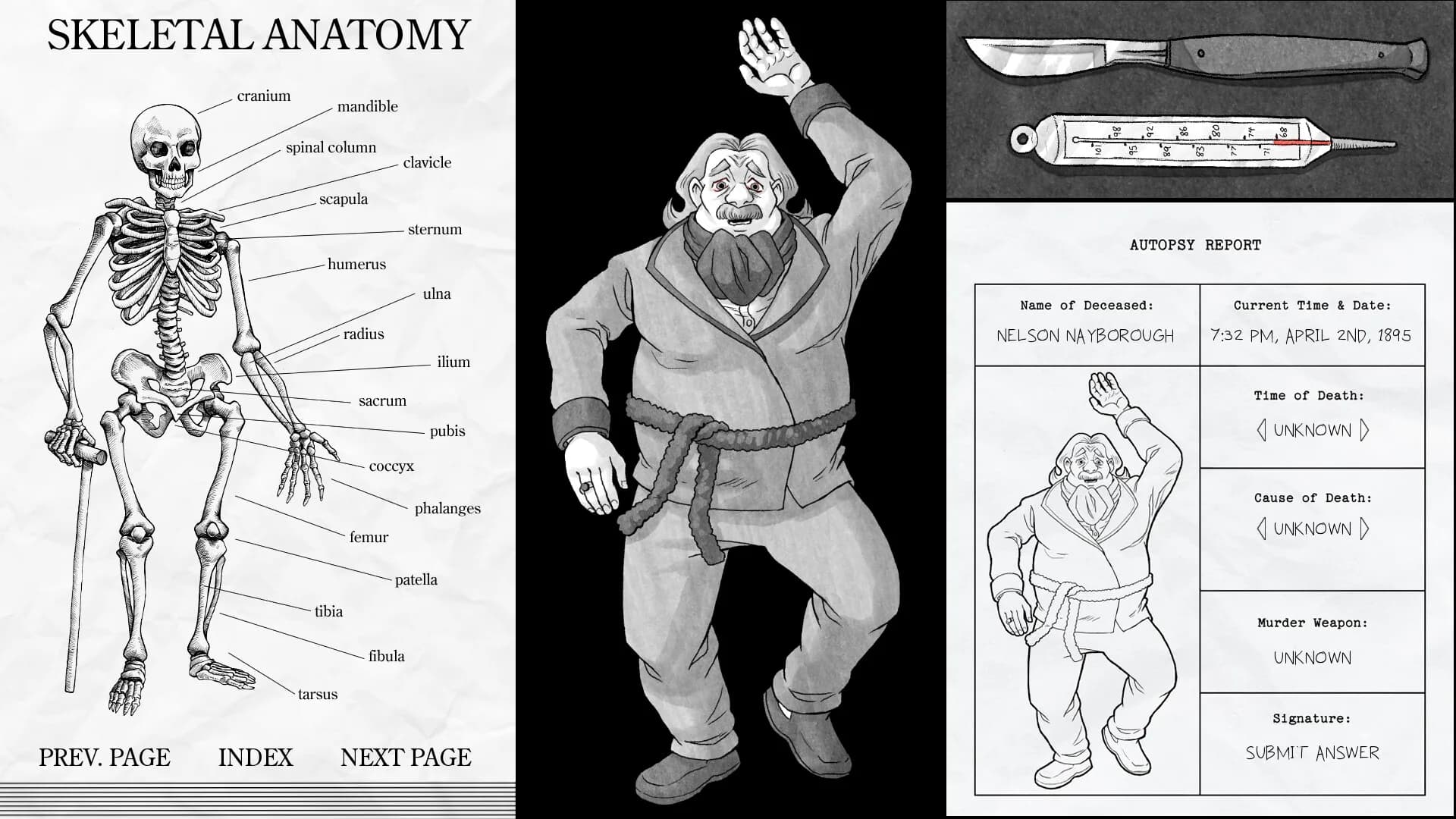 Edwin Earstwhile: Medical Examiner görsel 2