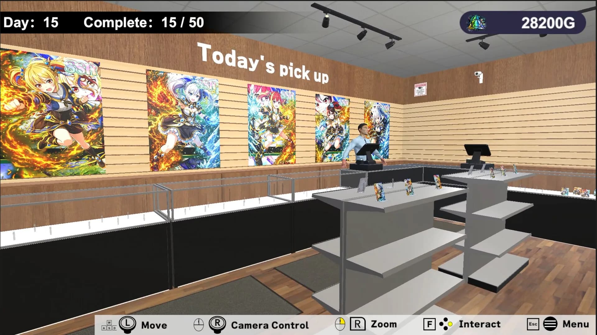 Isekai Mage Girl Gacha Pull Simulator: Elemental Card Collection görsel 4