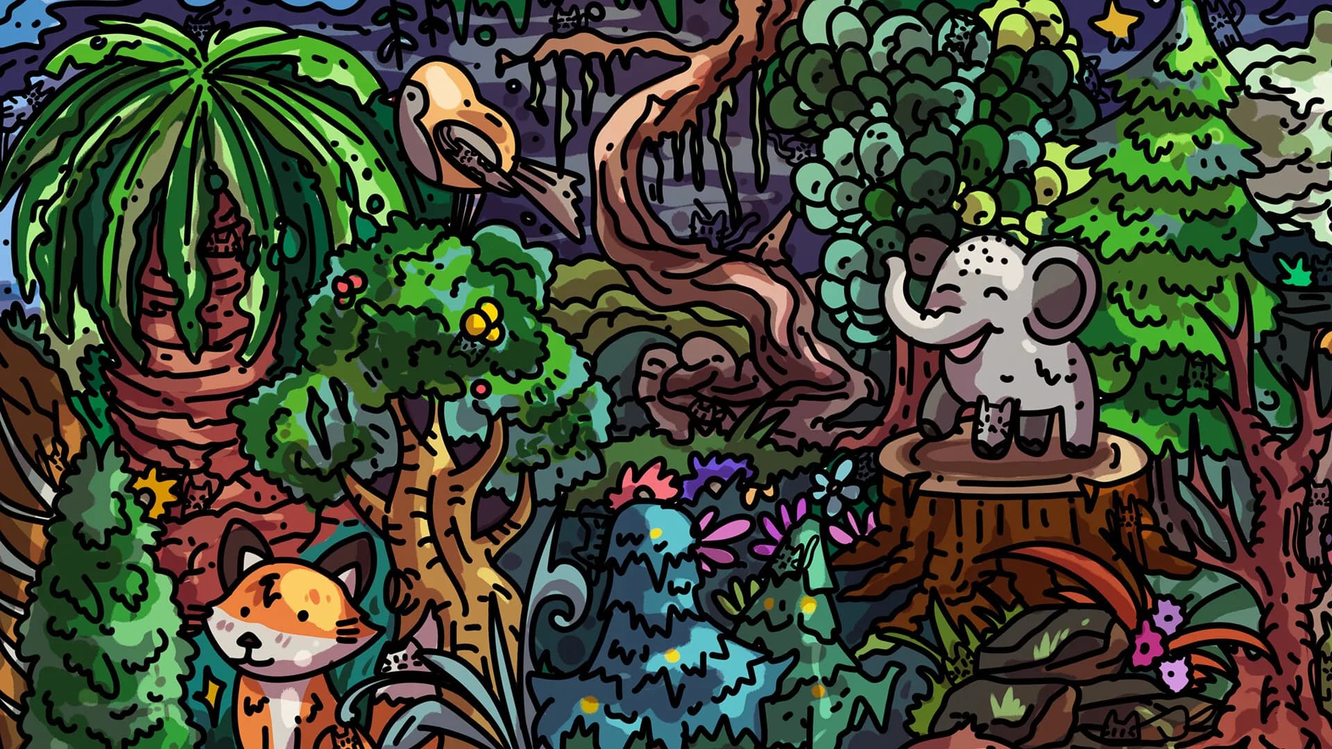 100 Nature Cats görsel 4