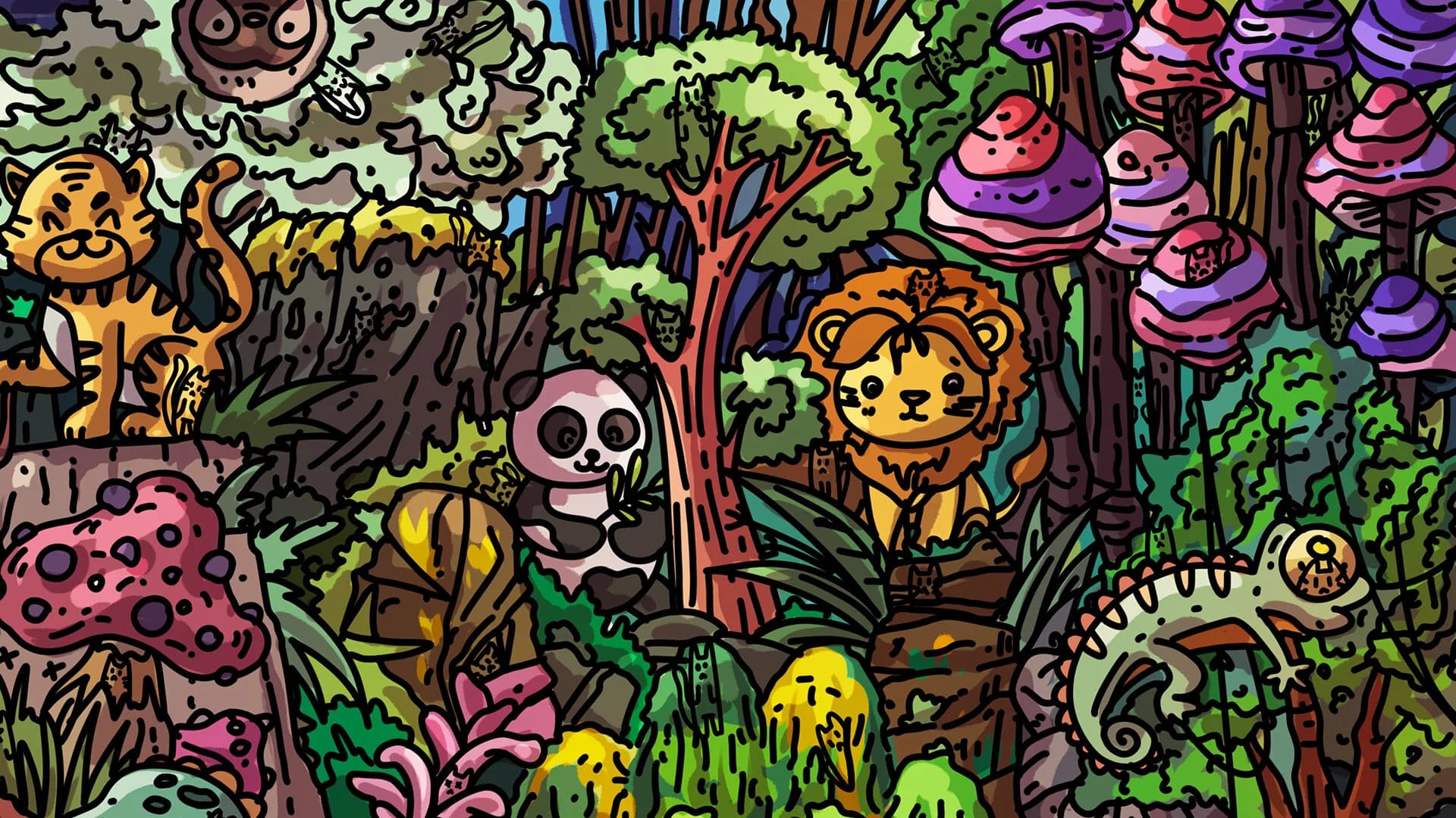 100 Nature Cats görsel 5