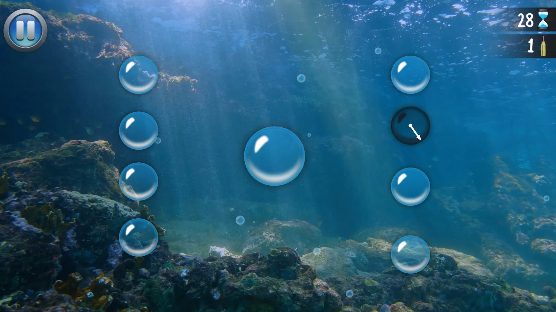Deep Sea Bubble Shooter: Reflex Challenge görsel 5