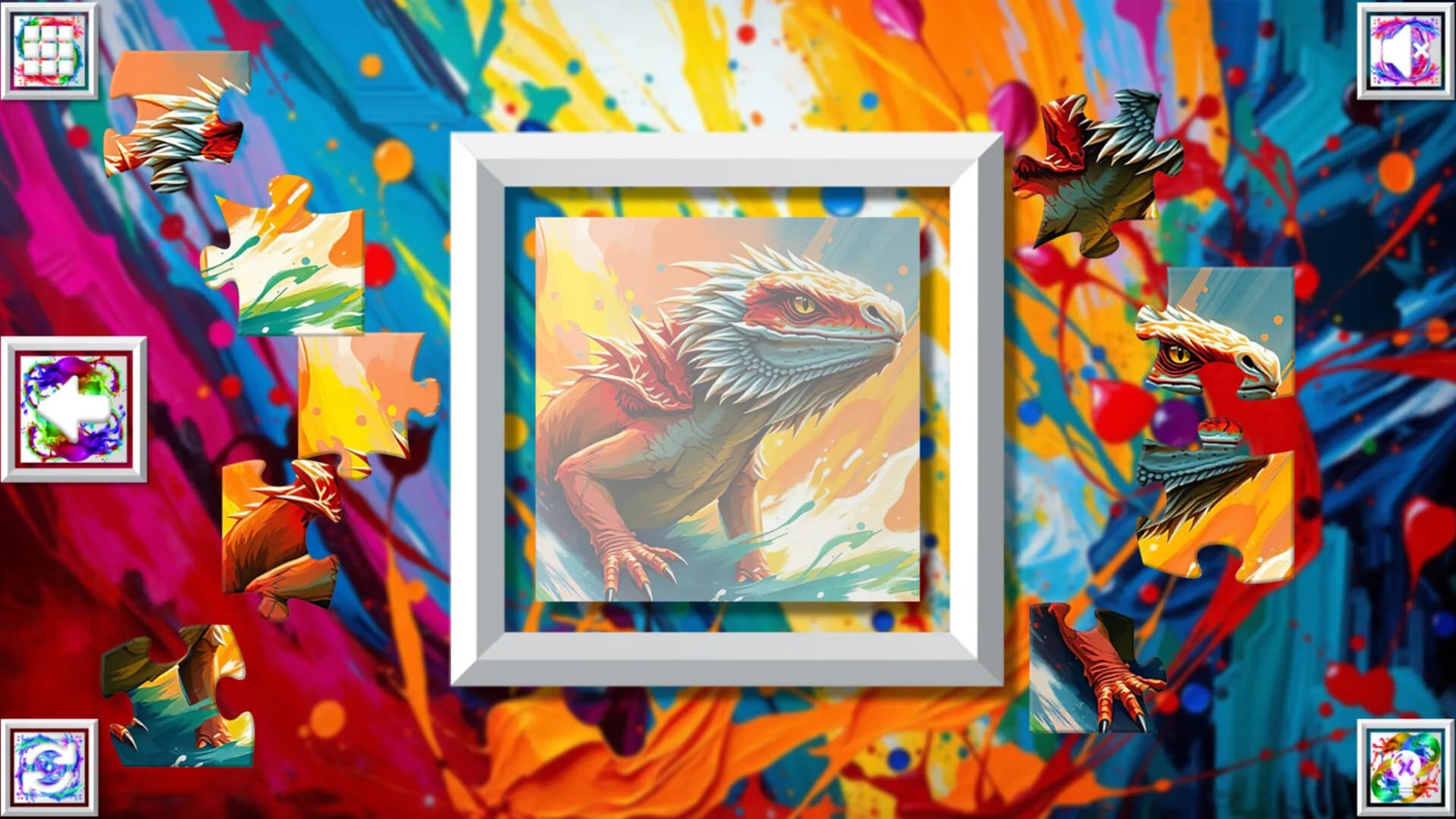 Color Splash: Reptiles görsel 2