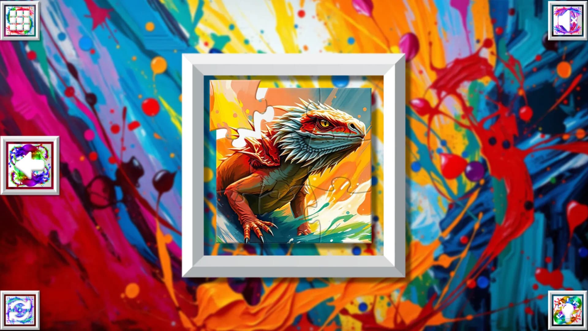 Color Splash: Reptiles görsel 3