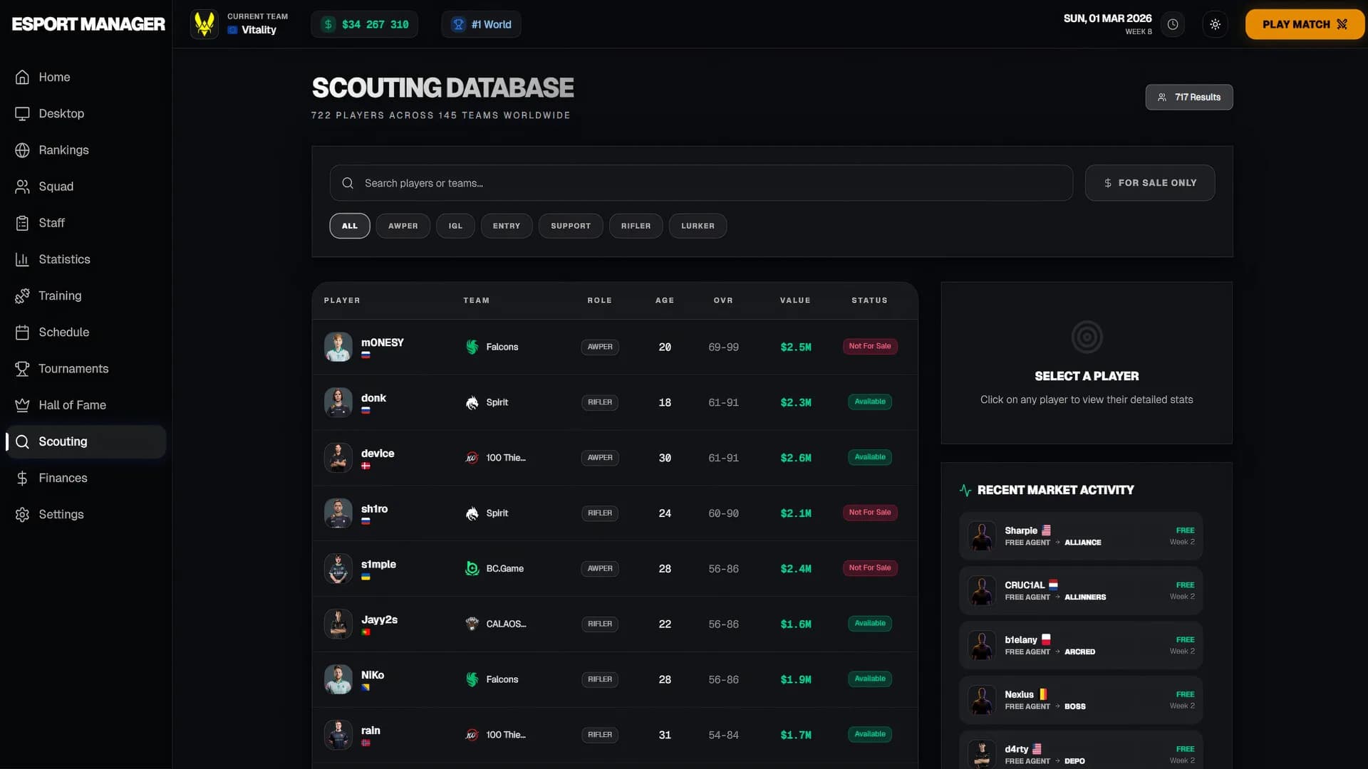 Esports Manager: FPS görsel 6