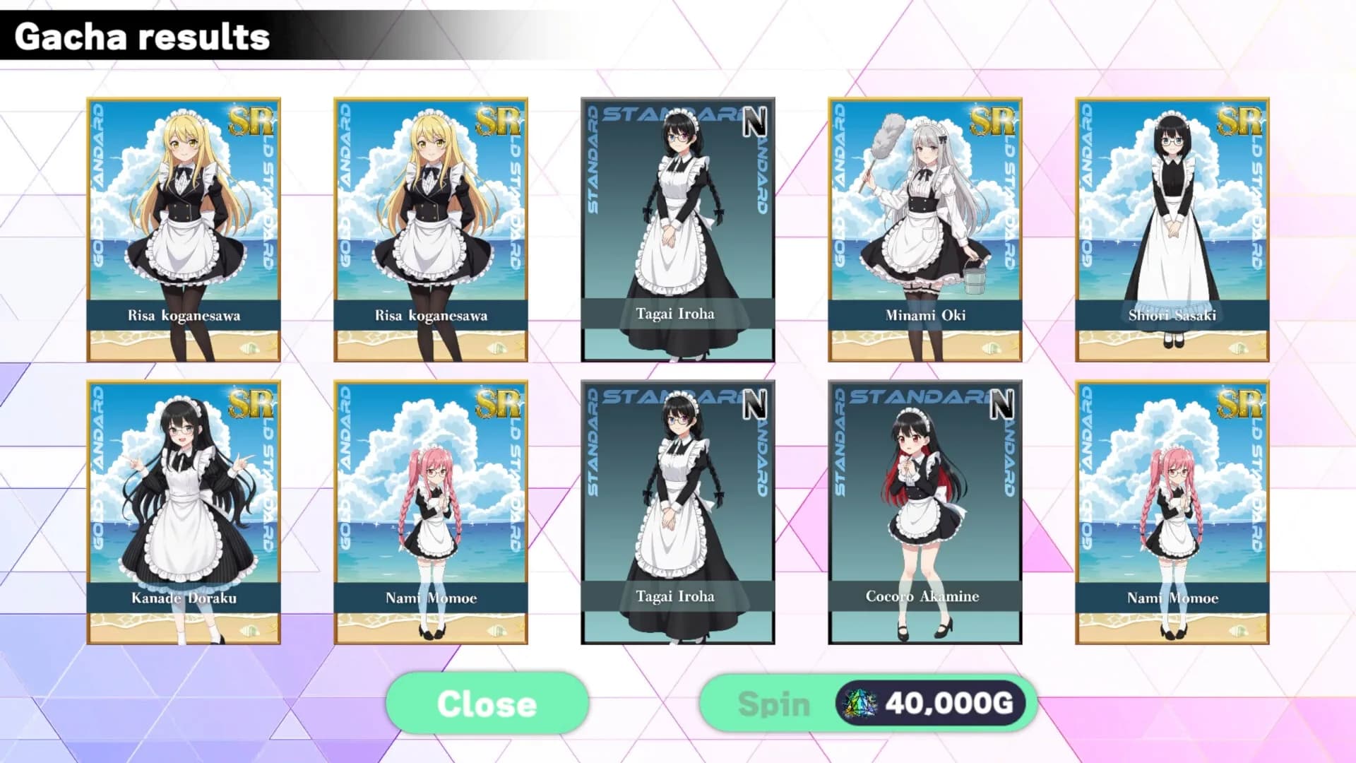 Maid Card Gacha: Collect, Display, Complete görsel 5