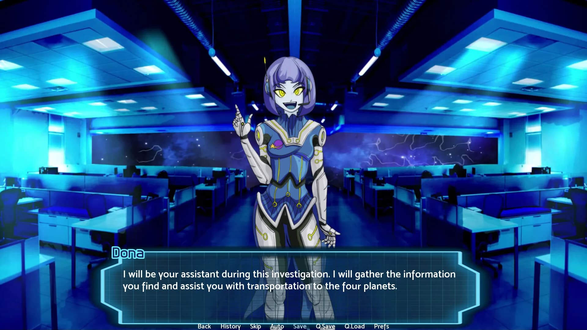 Destiny Worlds - Sci-Fi Visual Novel görsel 7