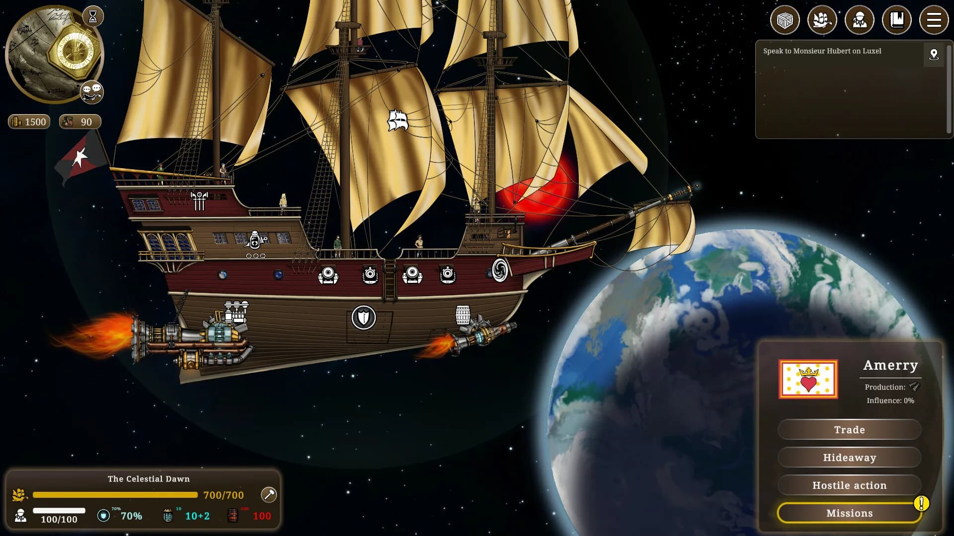 Heliostar: Space Galleon görsel 2