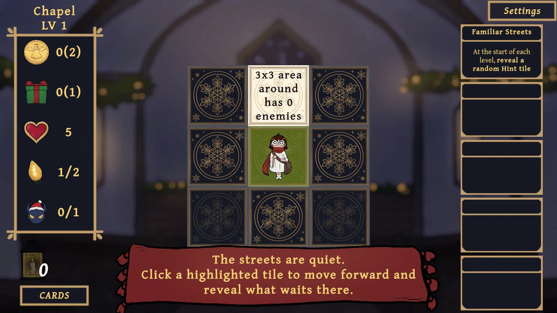 Carol and the Bells: A Cozy Strategy Game görsel 2