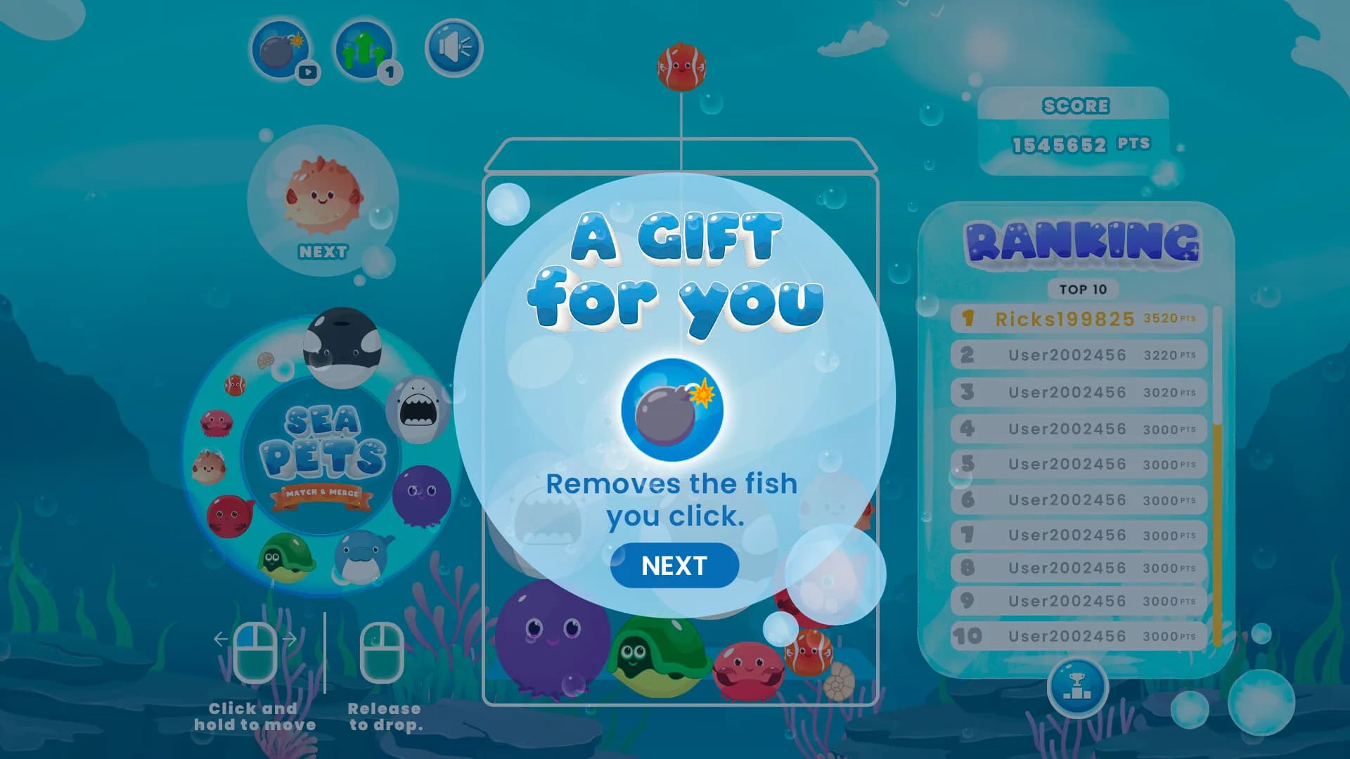 Sea Pets: Match & Merge görsel 5