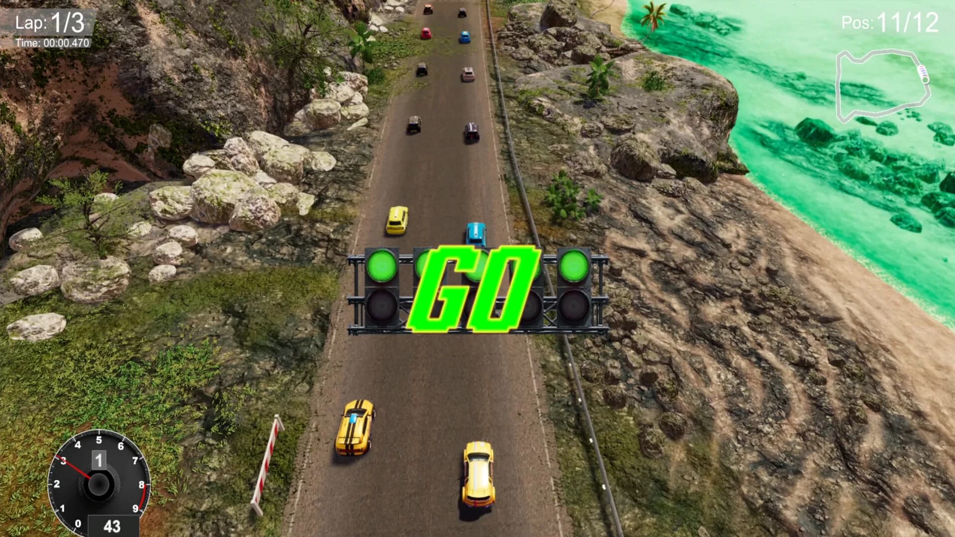 Neon Curves Racing görsel 2