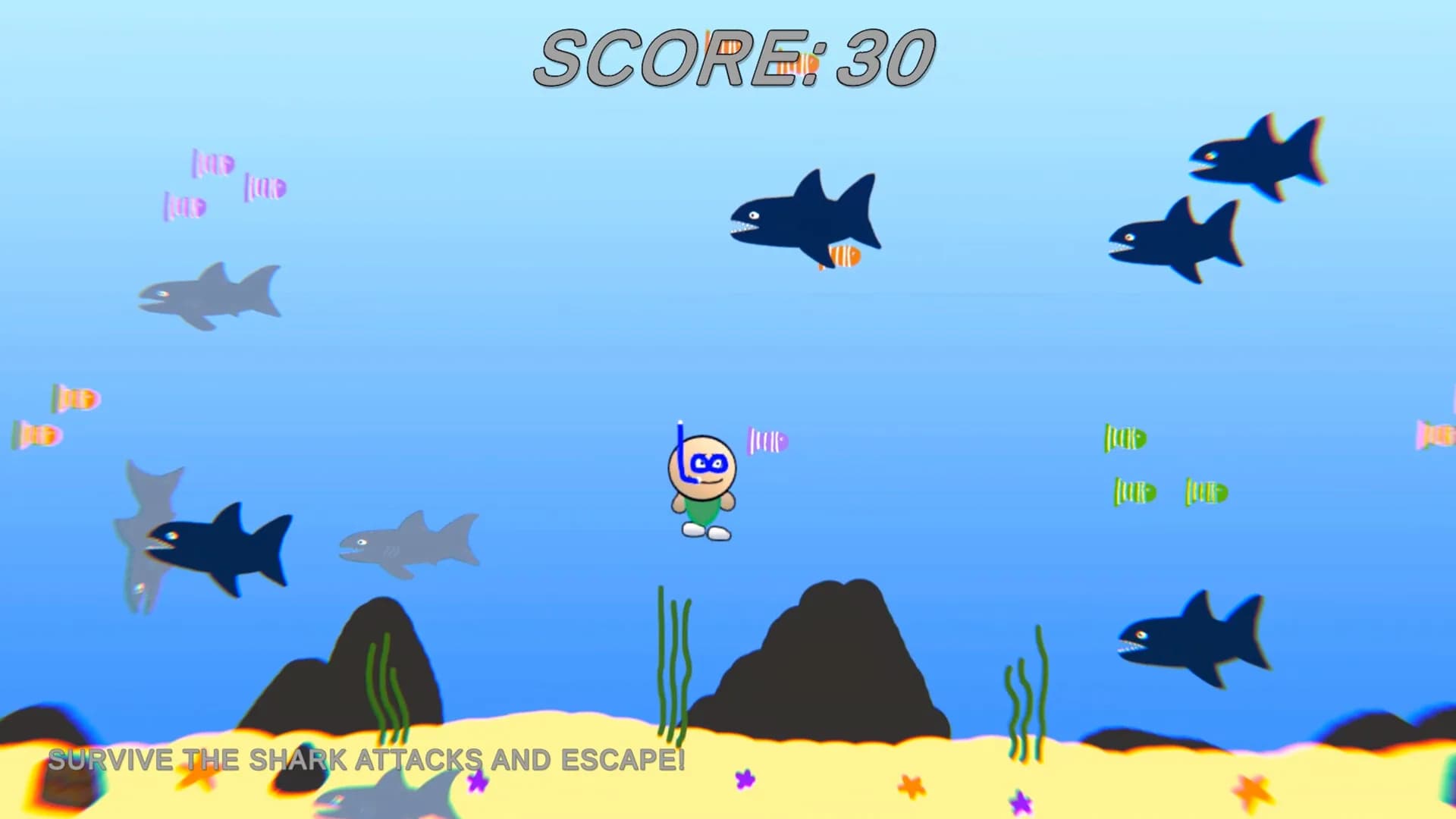 Dangerous Shark Depths görsel 3