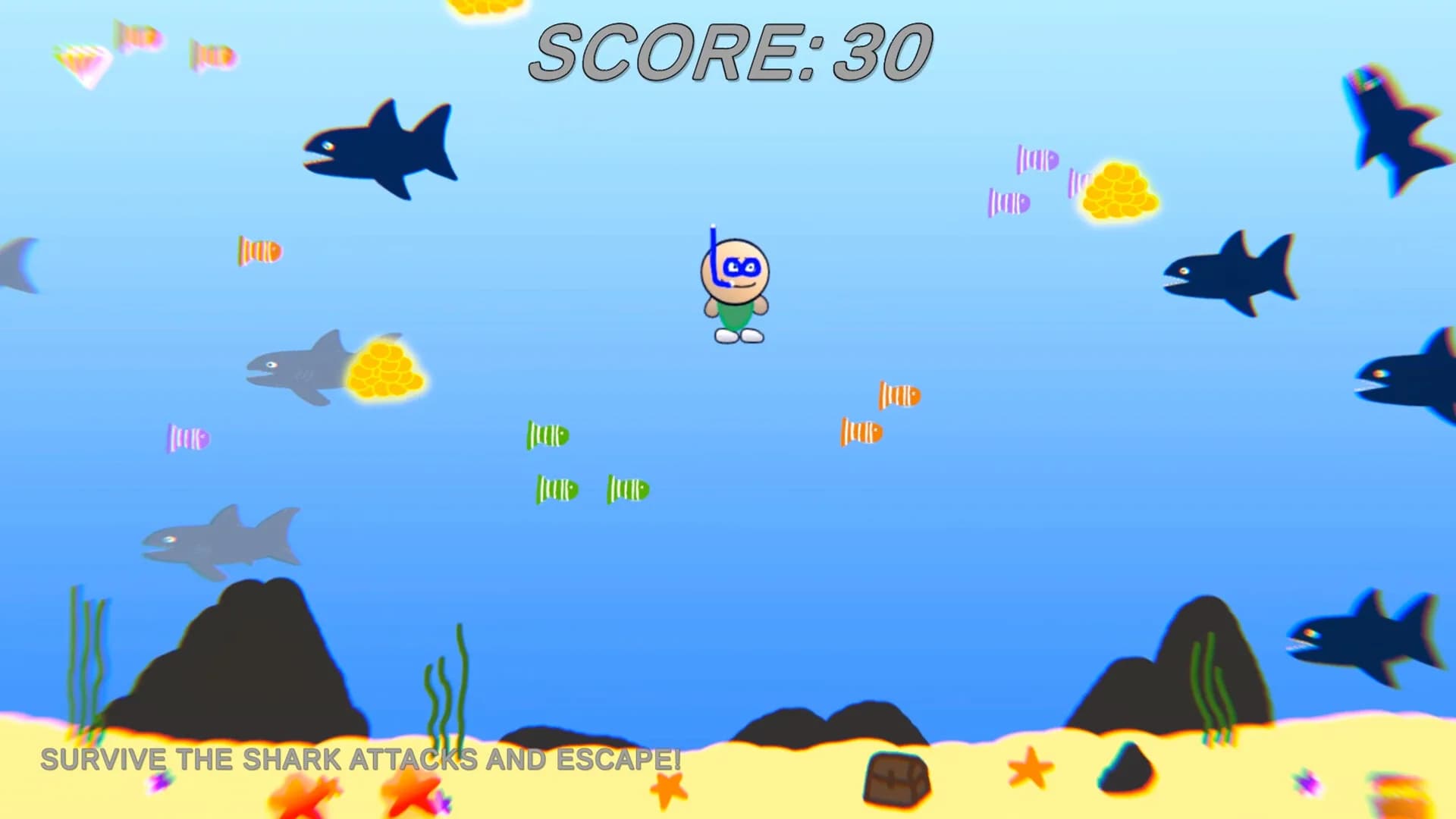 Dangerous Shark Depths görsel 4