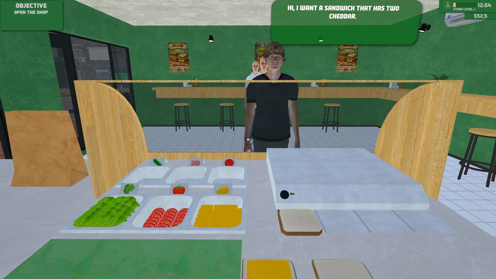 Sandwich Shop Simulator görsel 7