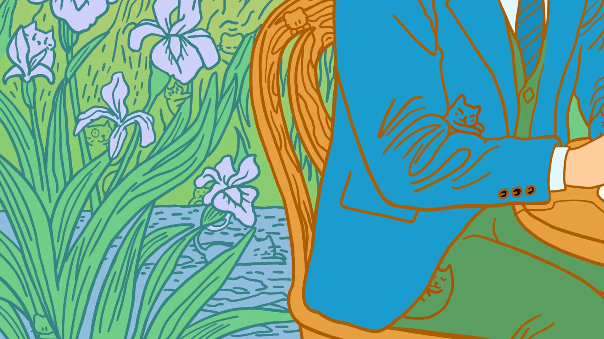 Gizli Kediler ve Van Gogh görsel 7