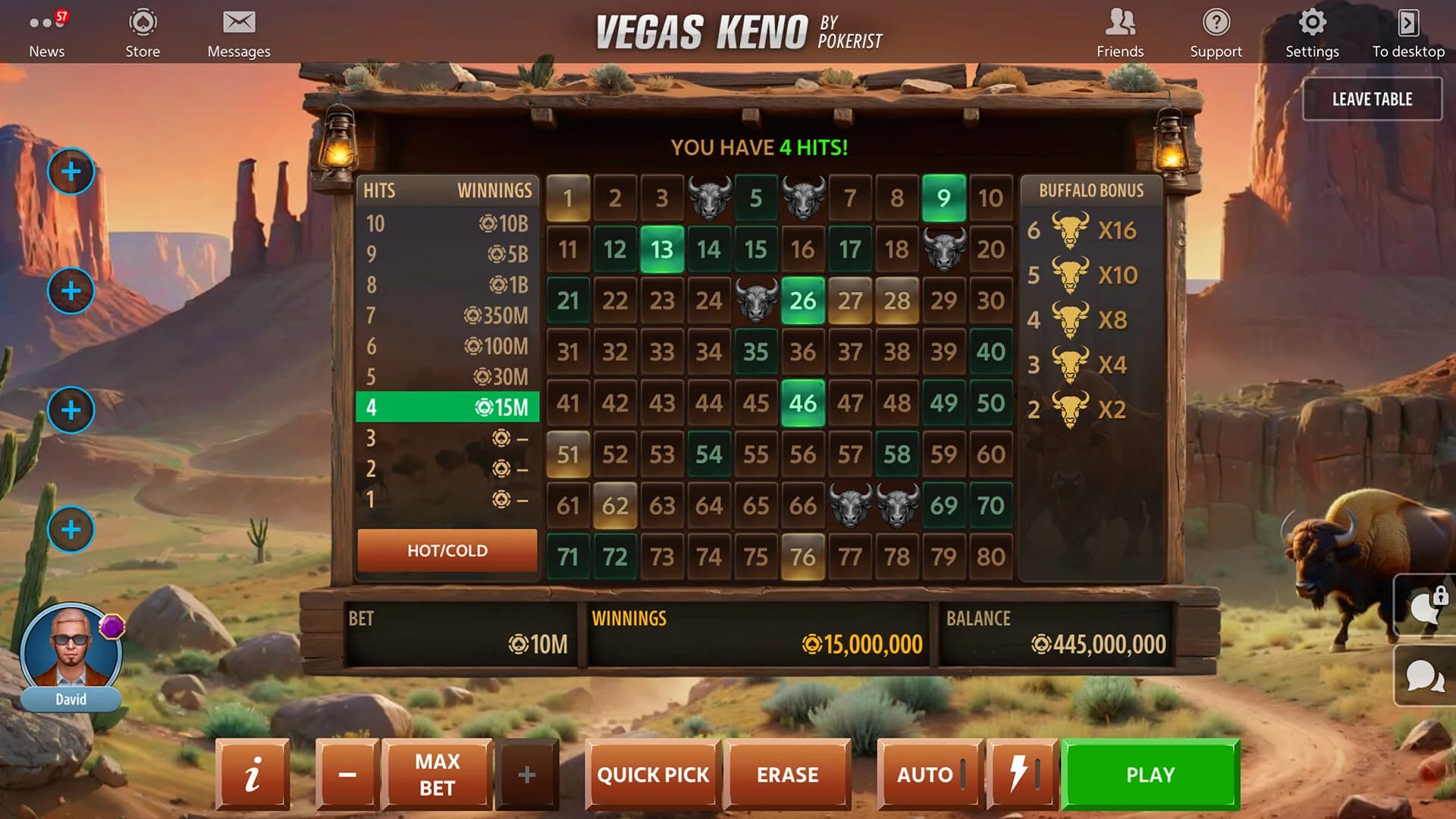 Pokerist'ten Vegas Keno görsel 4
